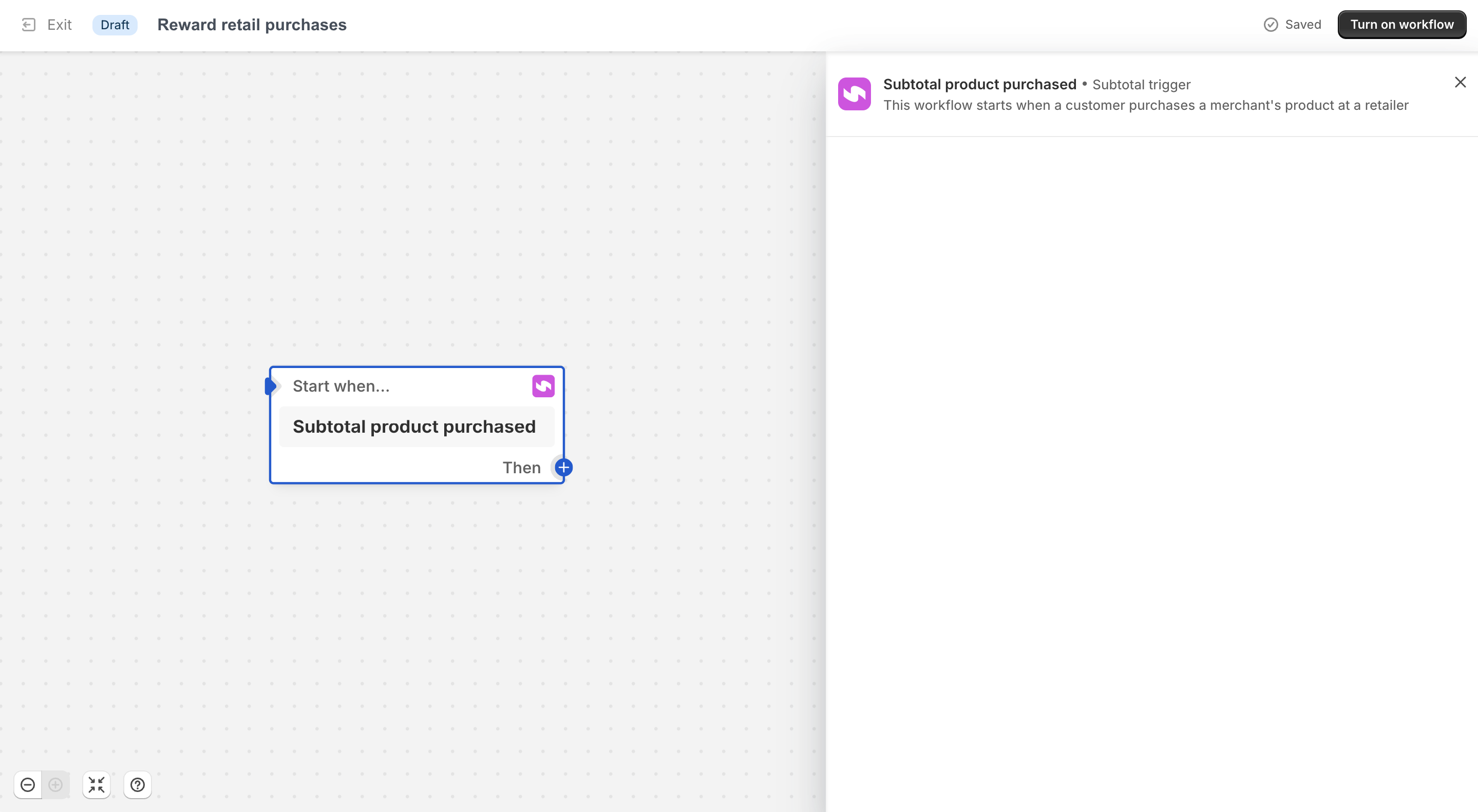 Subtotal product purchased