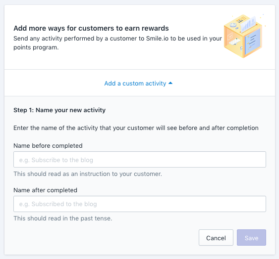 Add a custom activity