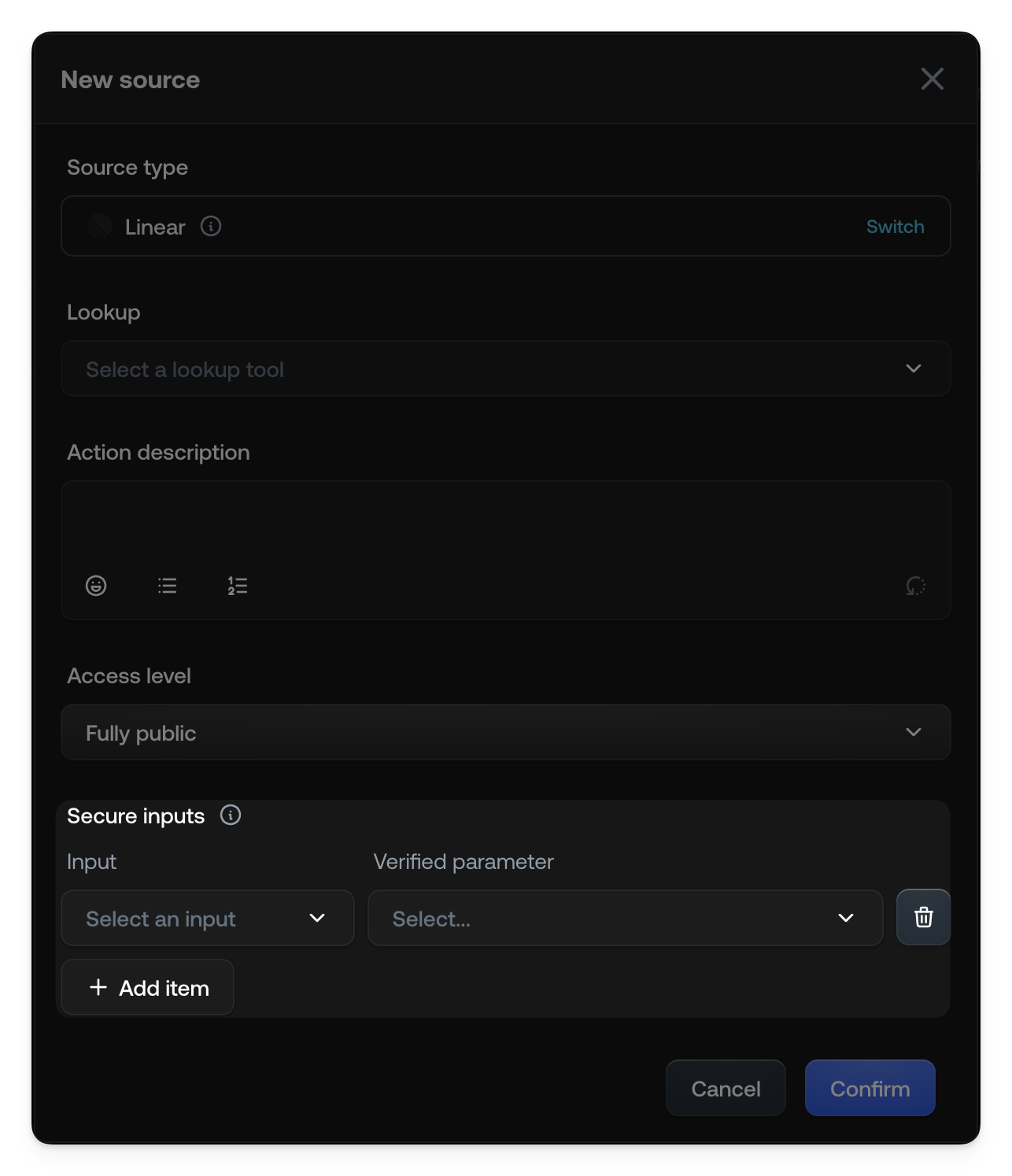 Knowledge Secure Input