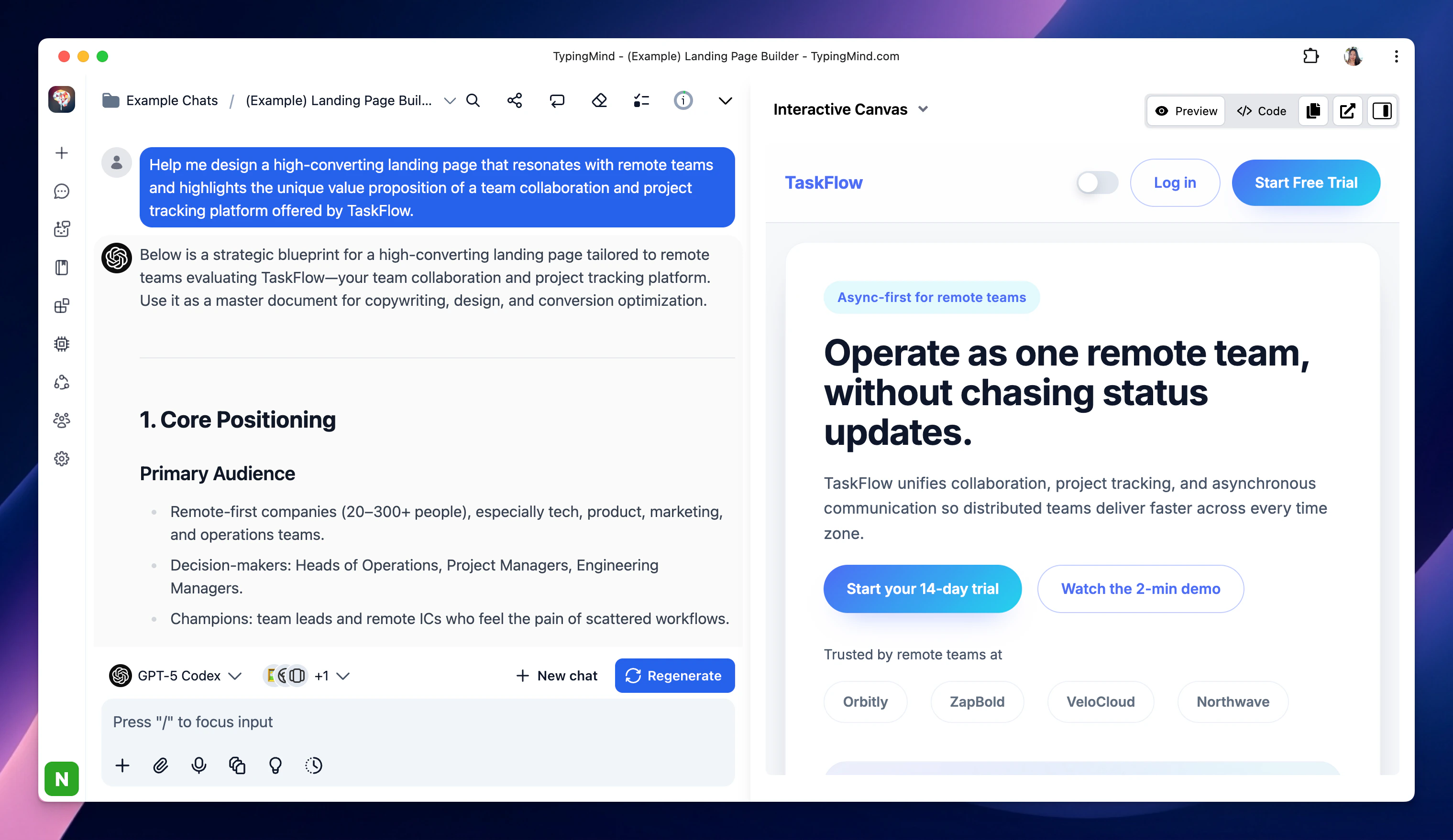 Web App Build