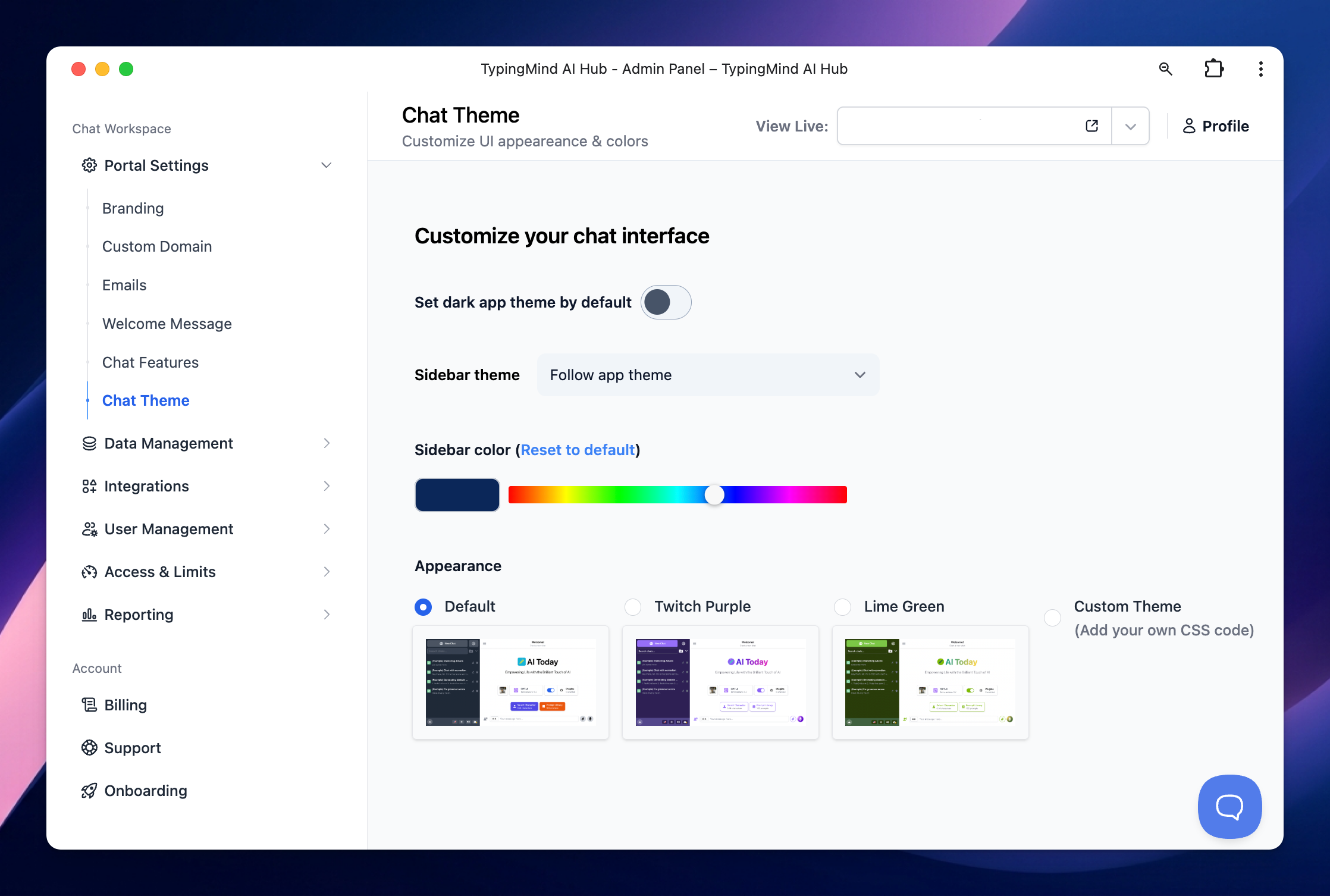 Chat Theme 2