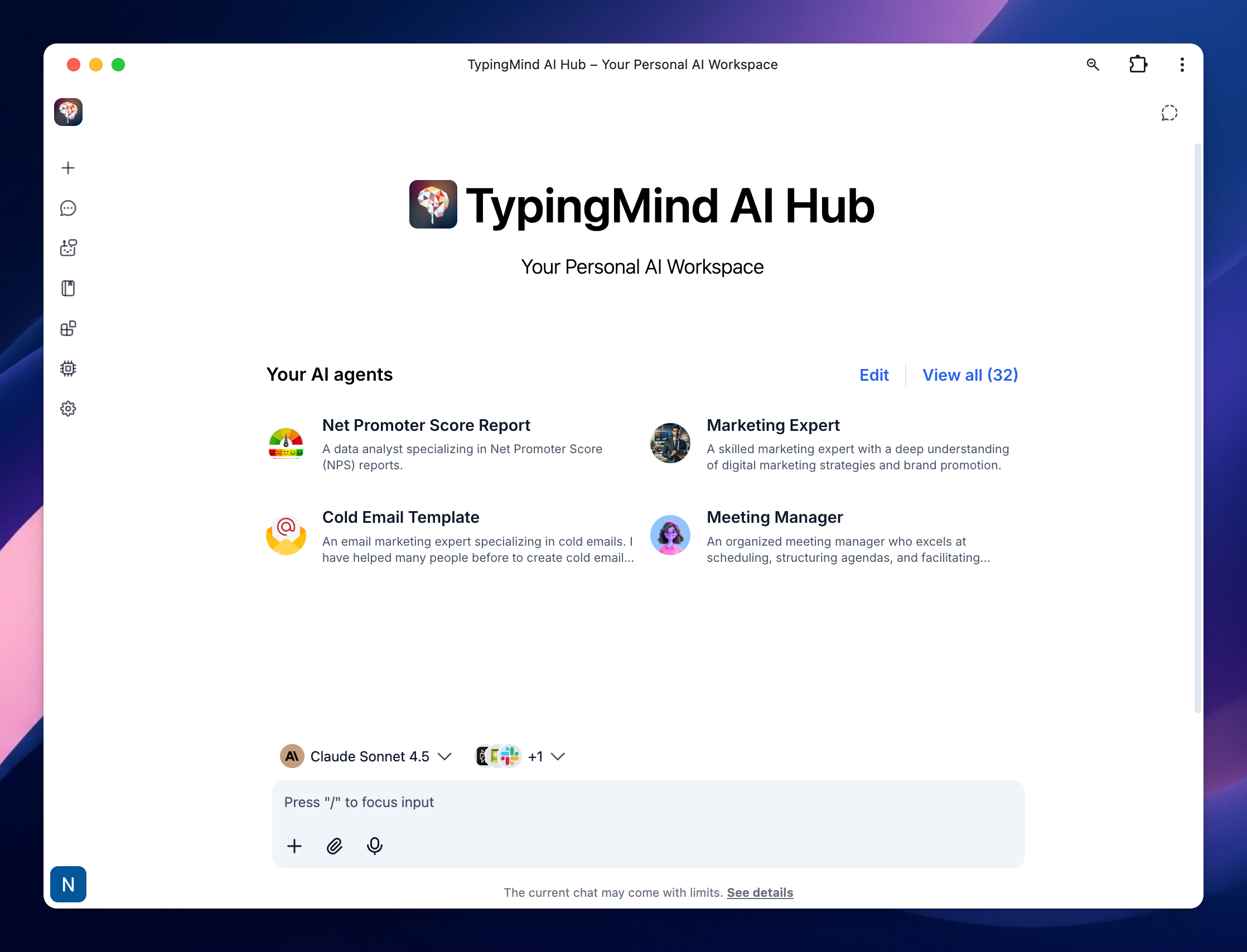 Typingmind Team Ui