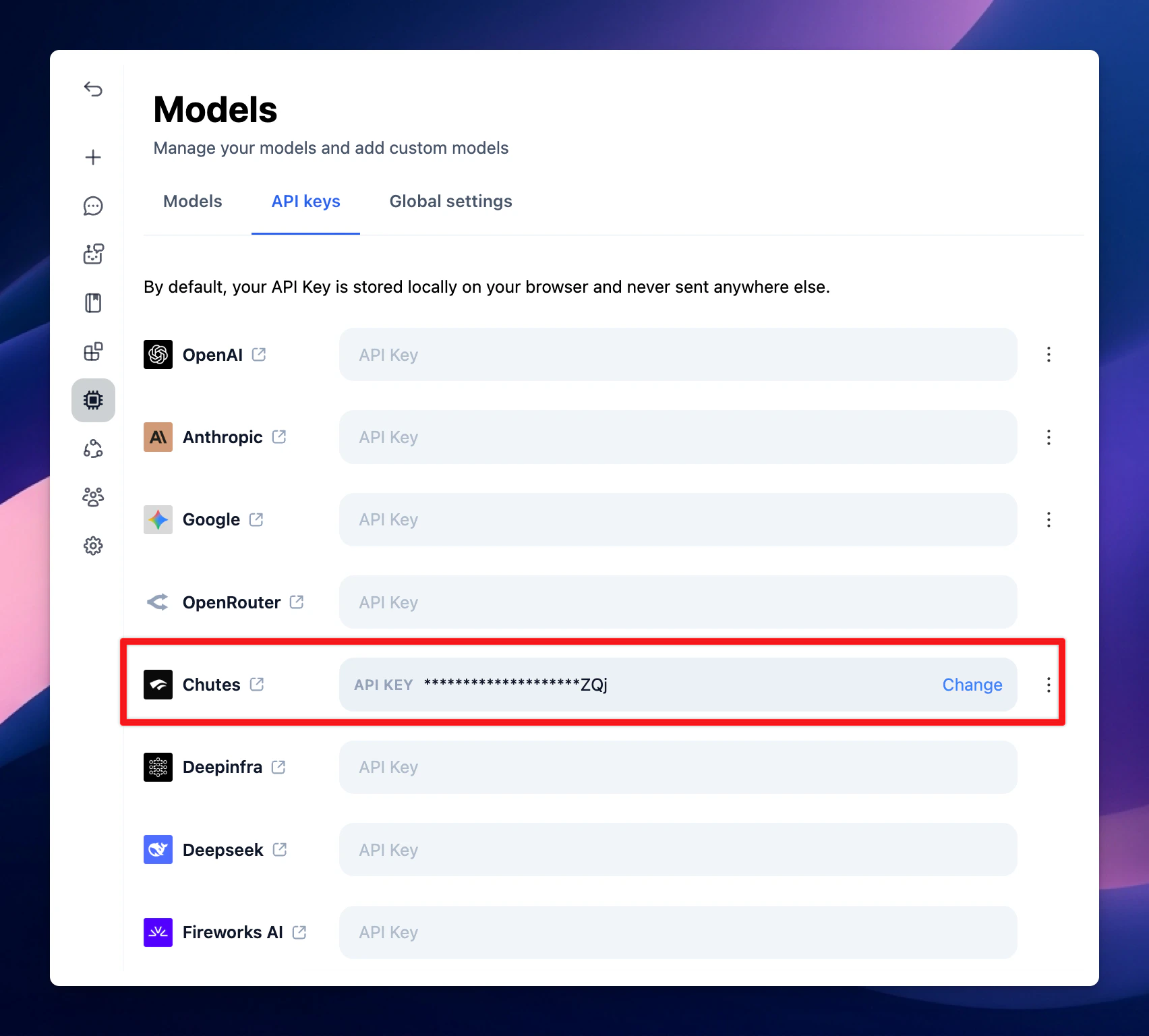 Chutes Api Key