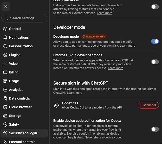 Developer mode toggle turned on