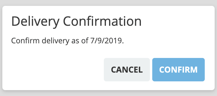 Future Delivery Date