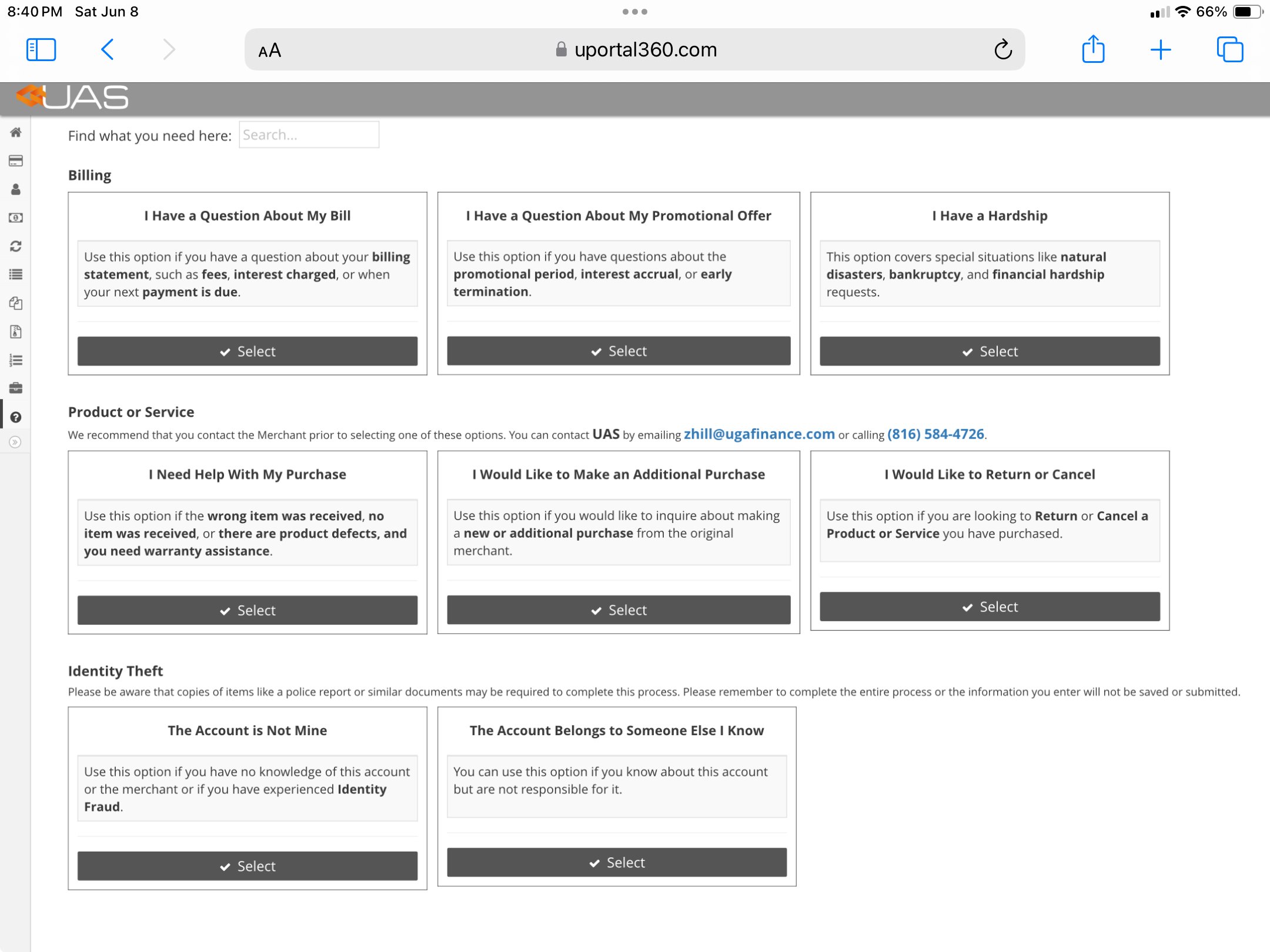 uPortal360InquirySelection