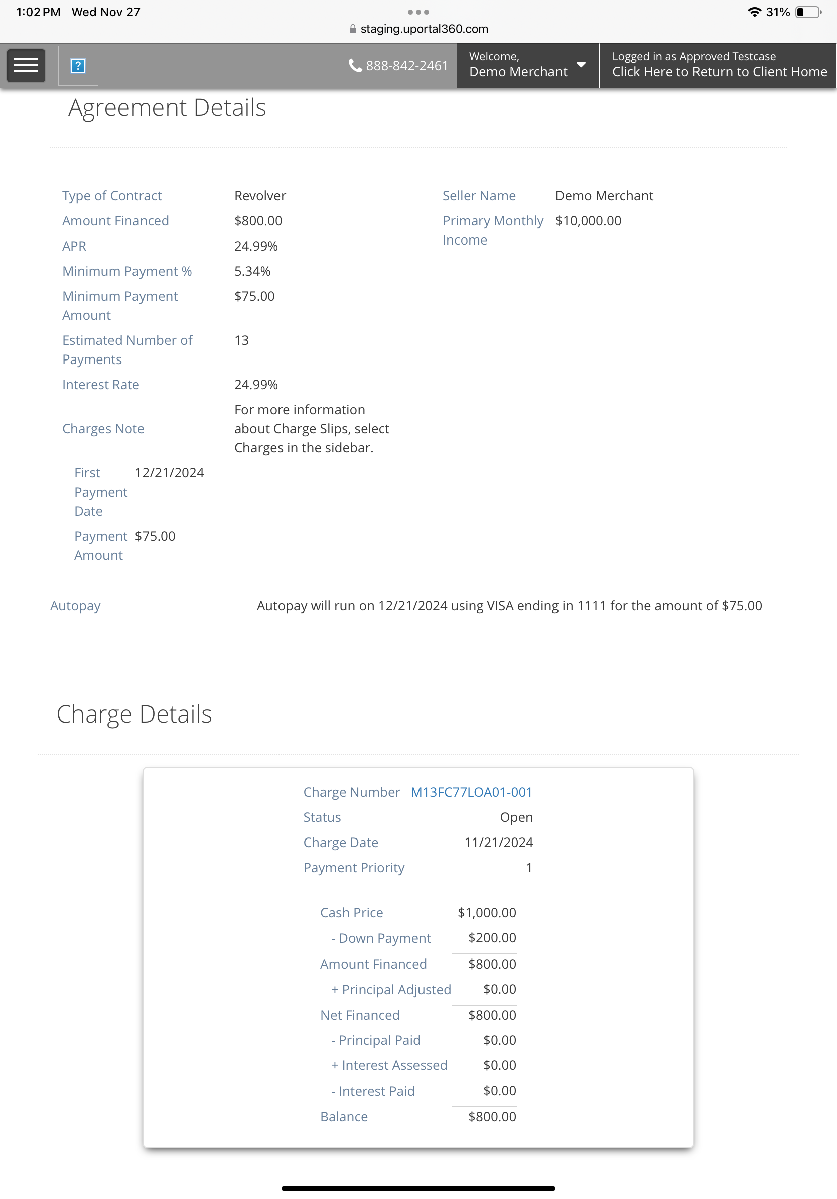 account summary - knowledge 2