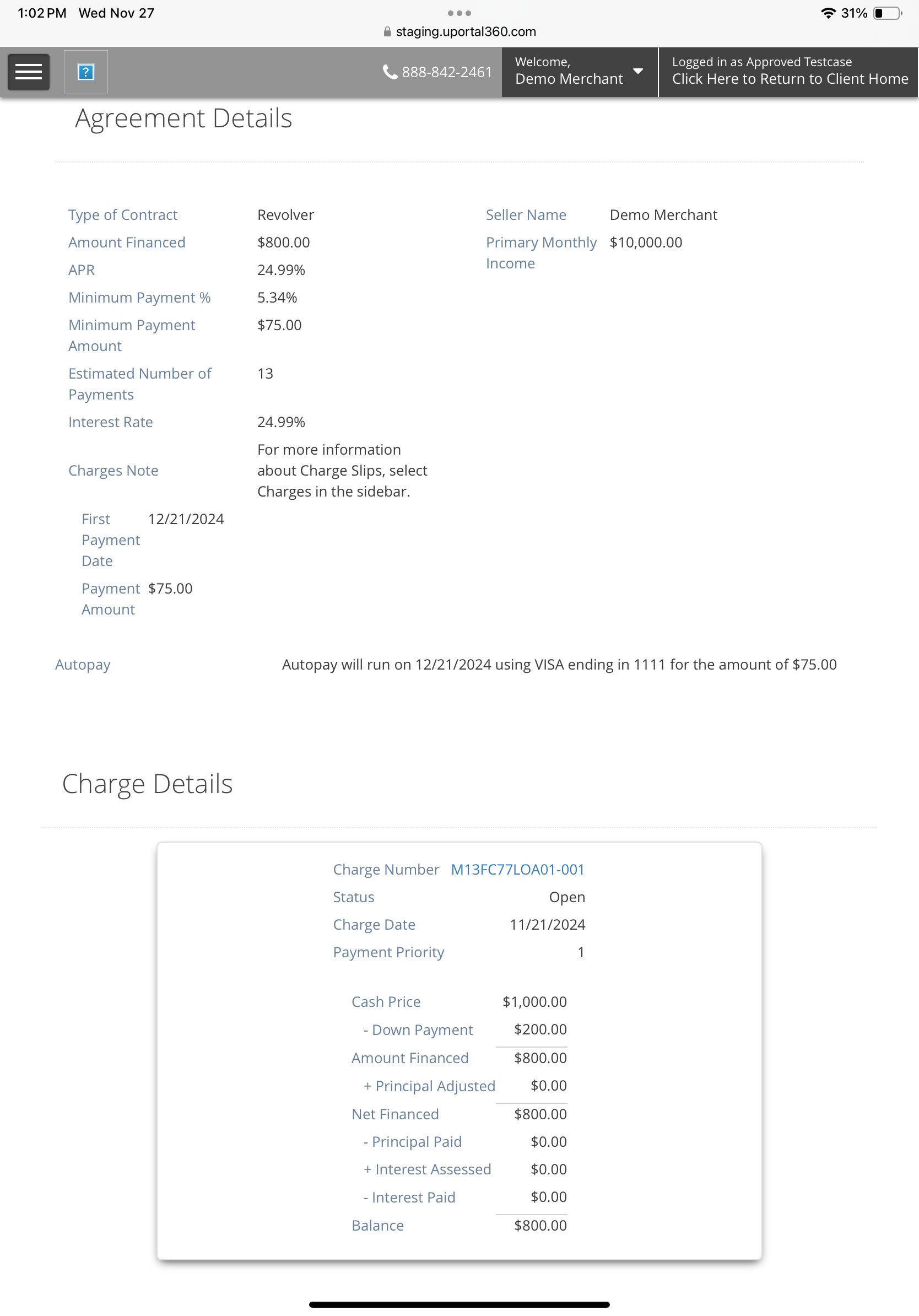 account summary - knowledge 2