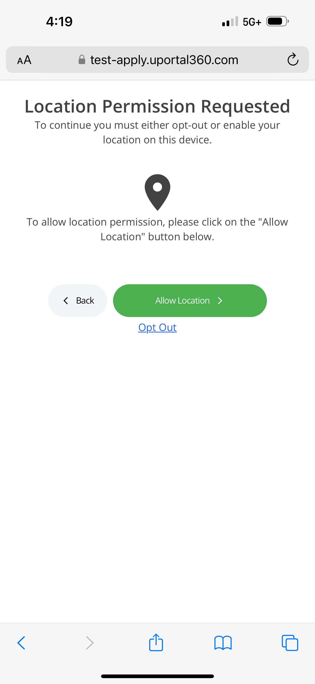 Location Permission