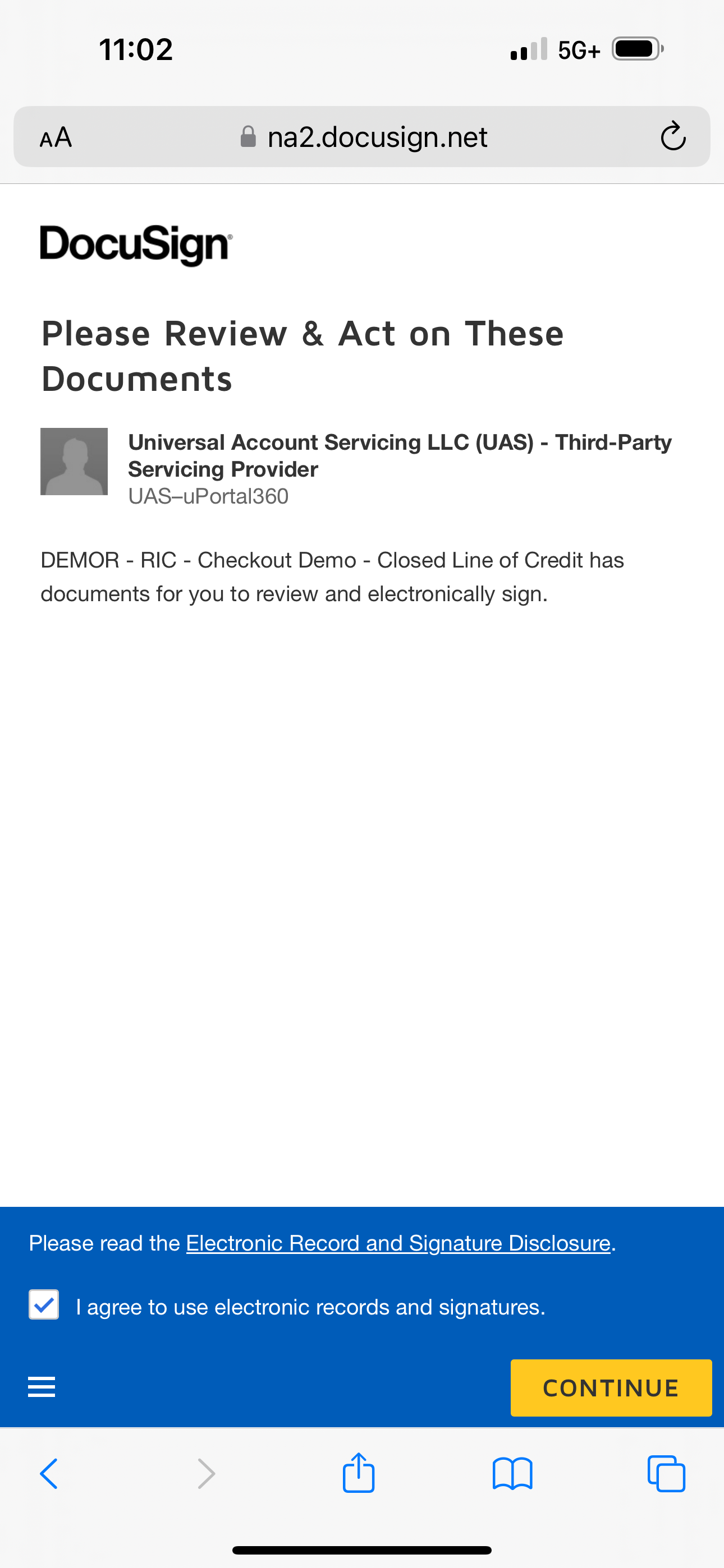 Docusign Terms and Conditions