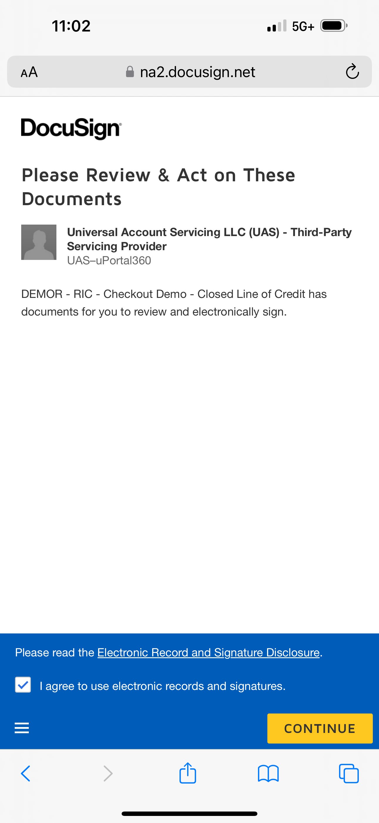 Docusign Terms and Conditions