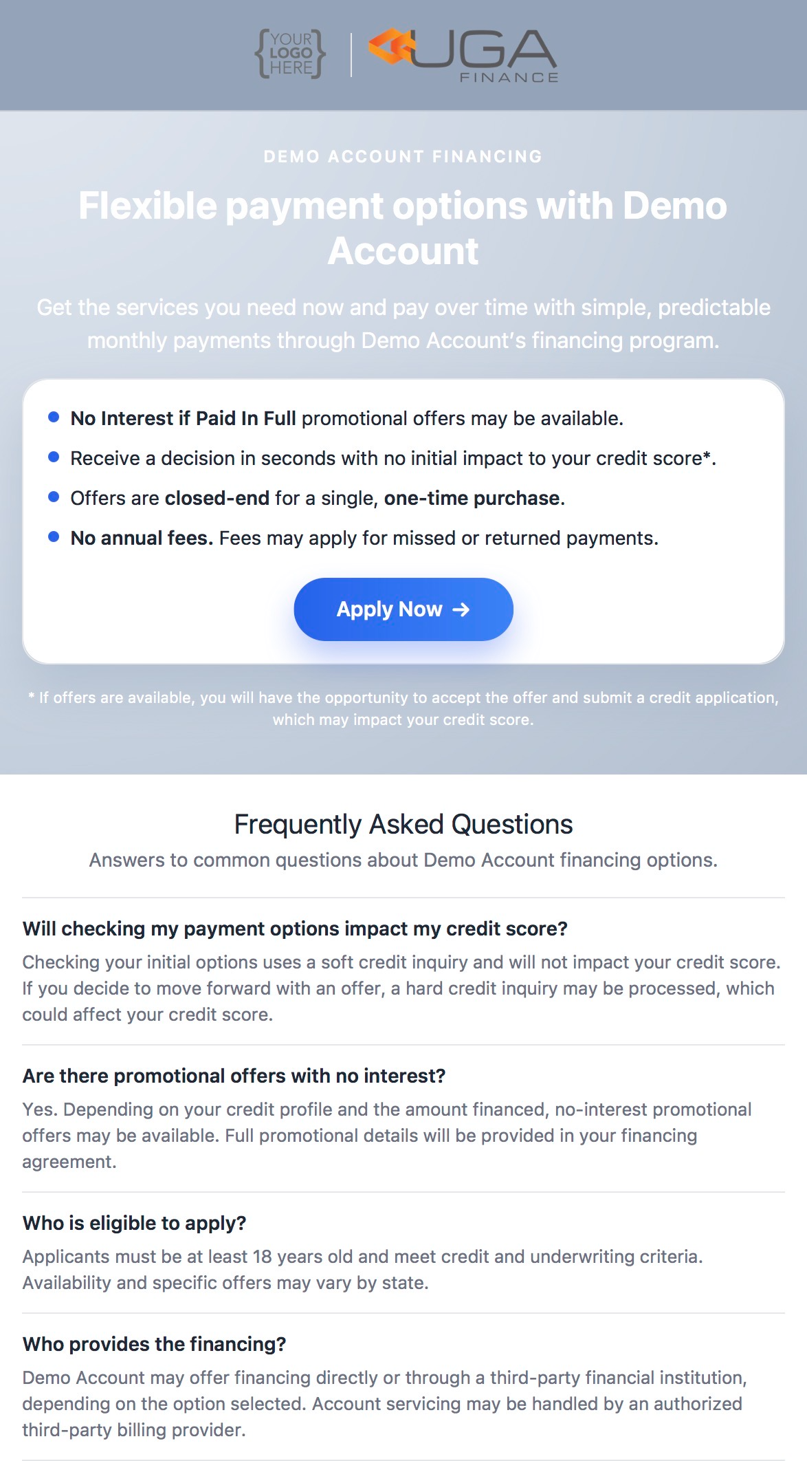 Landing Page