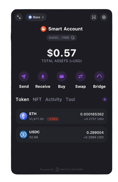 Smart Account Wallet Modal