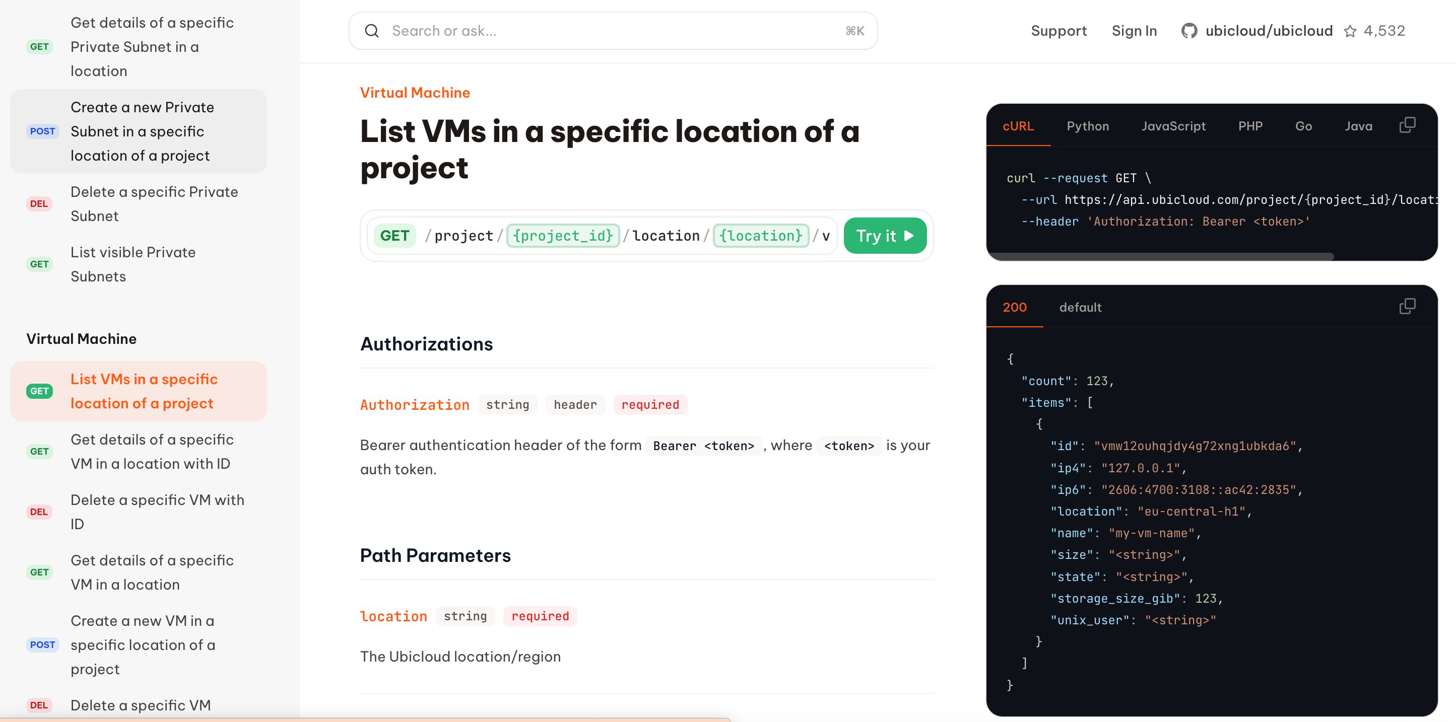 API Playground
