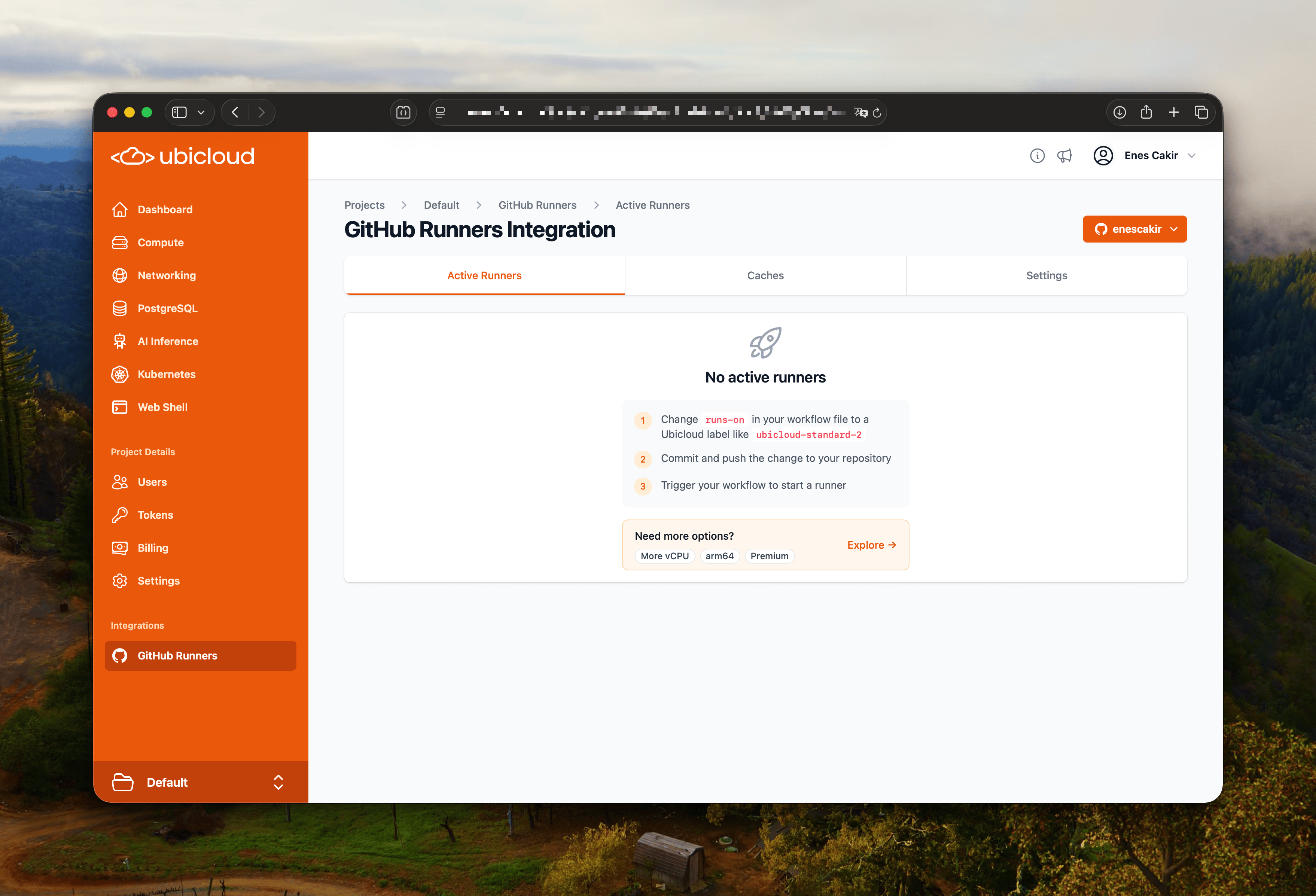 GitHub Runners Onboarding