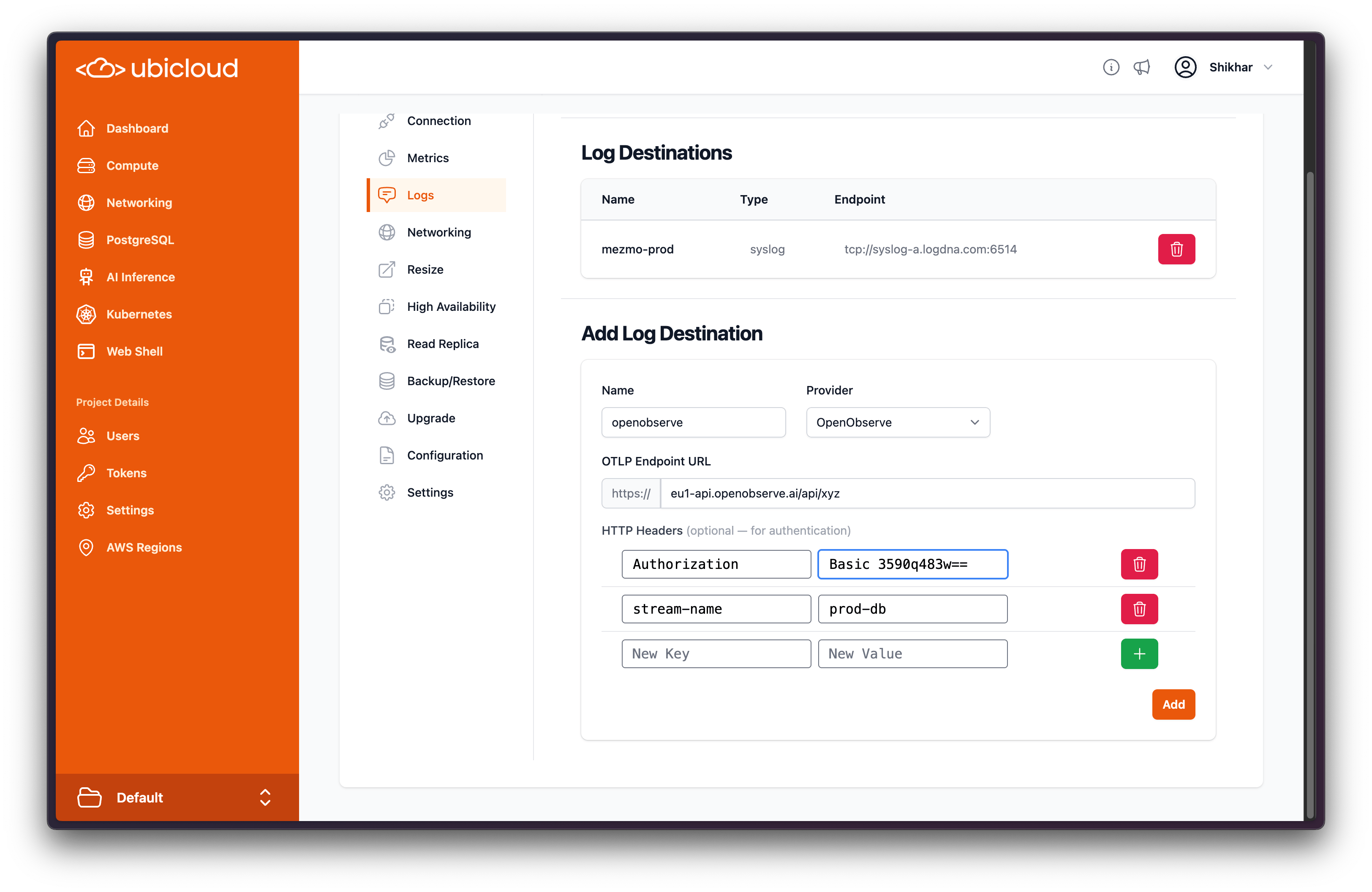 PostgreSQL Log Destinations