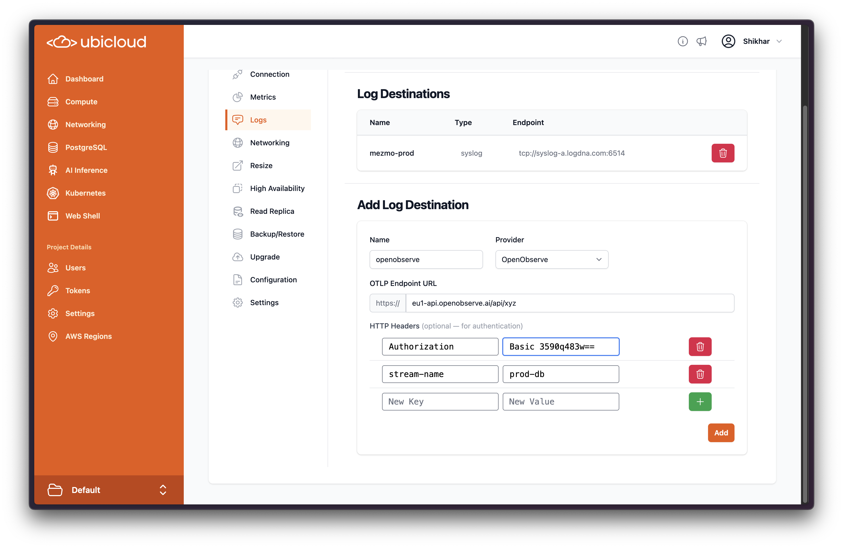 PostgreSQL Log Destinations