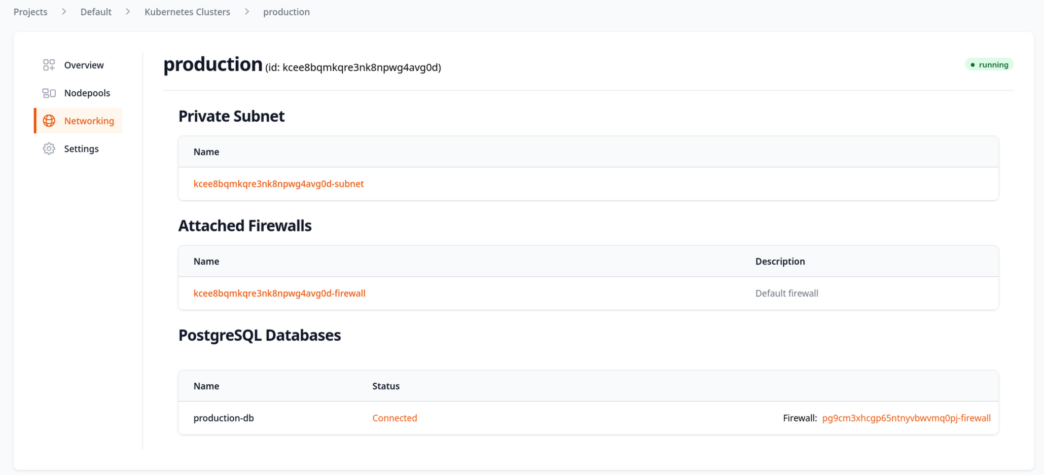 Connect Kubernetes to Postgres