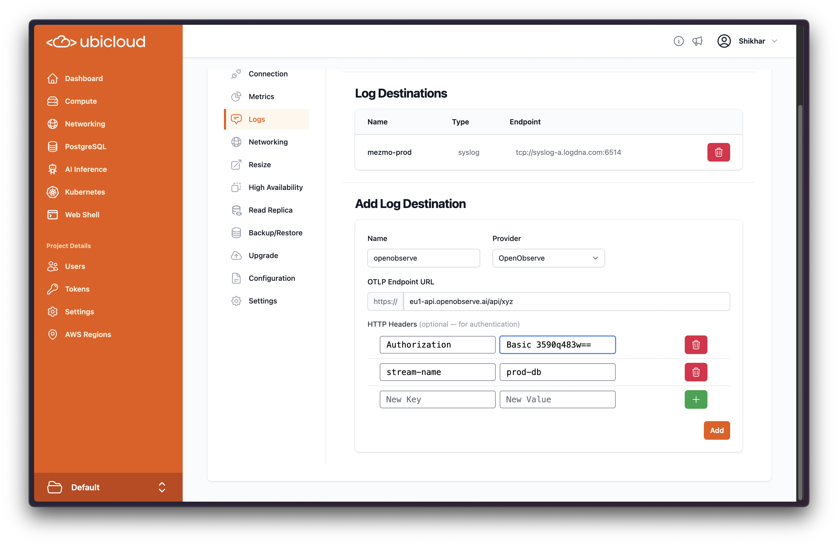 PostgreSQL Log Destinations