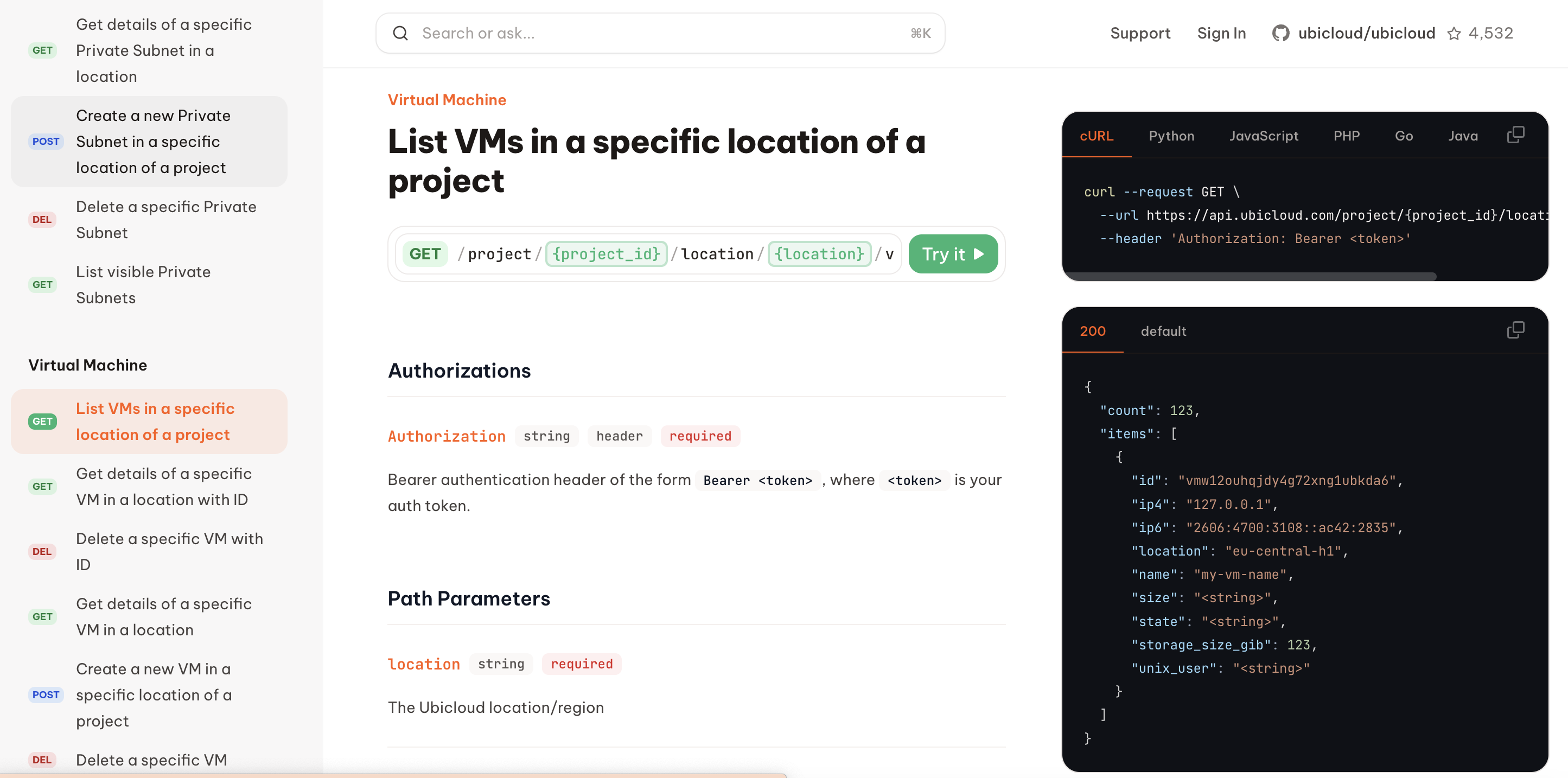 API Playground