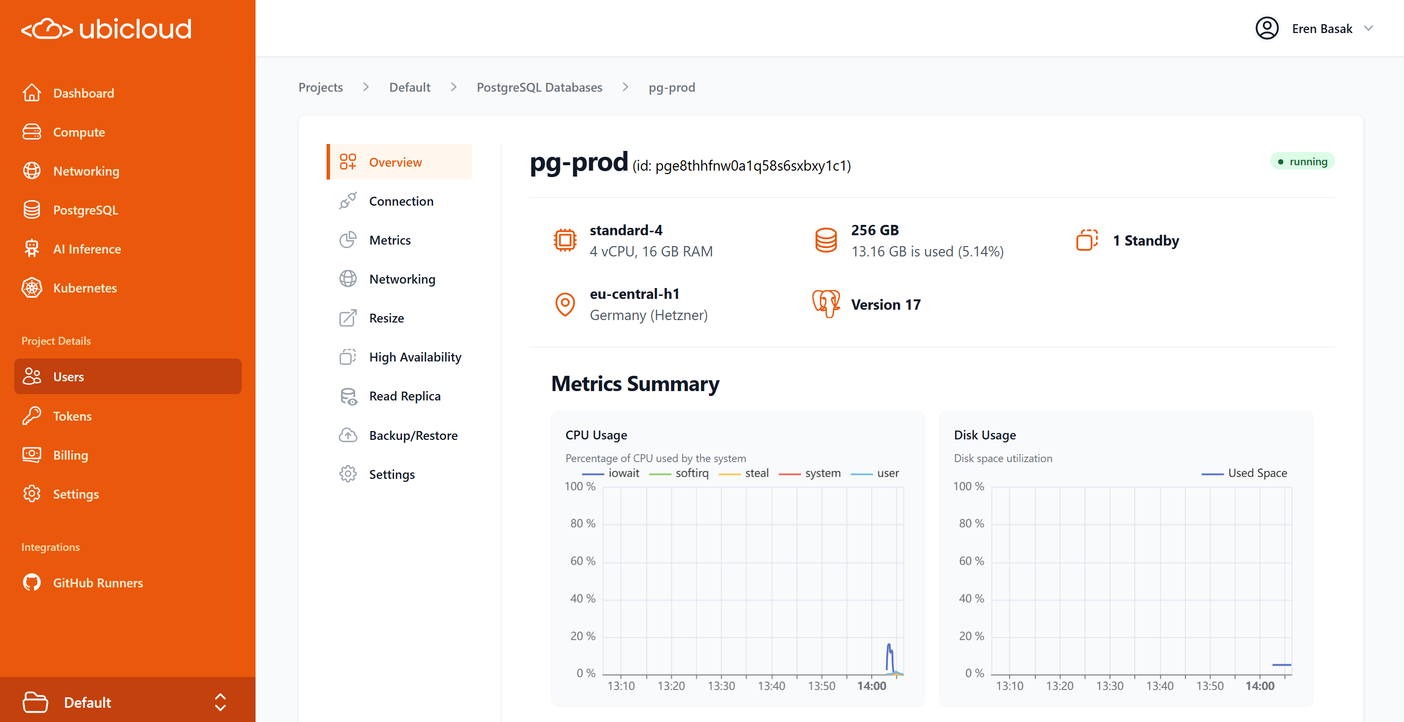 PostgreSQL UI