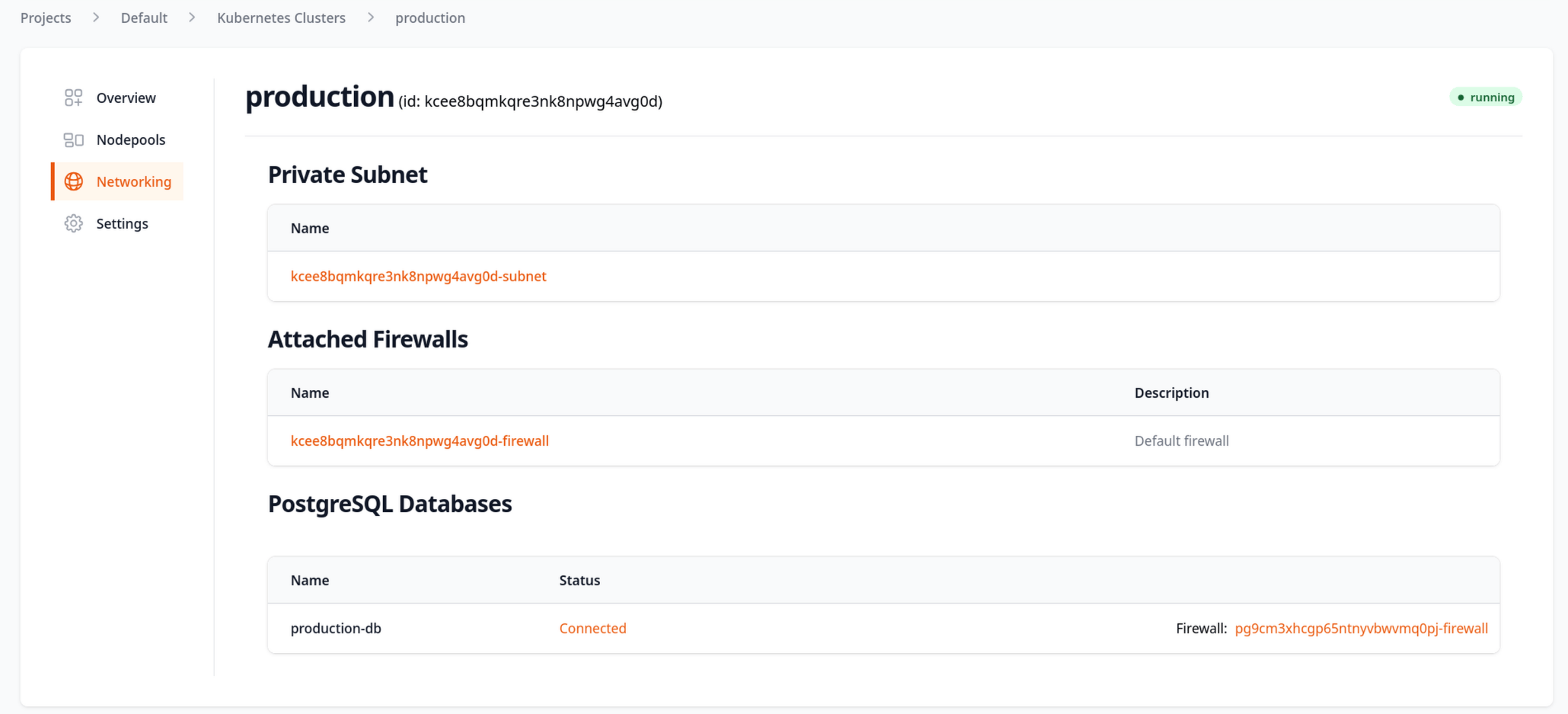 Connect Kubernetes to Postgres