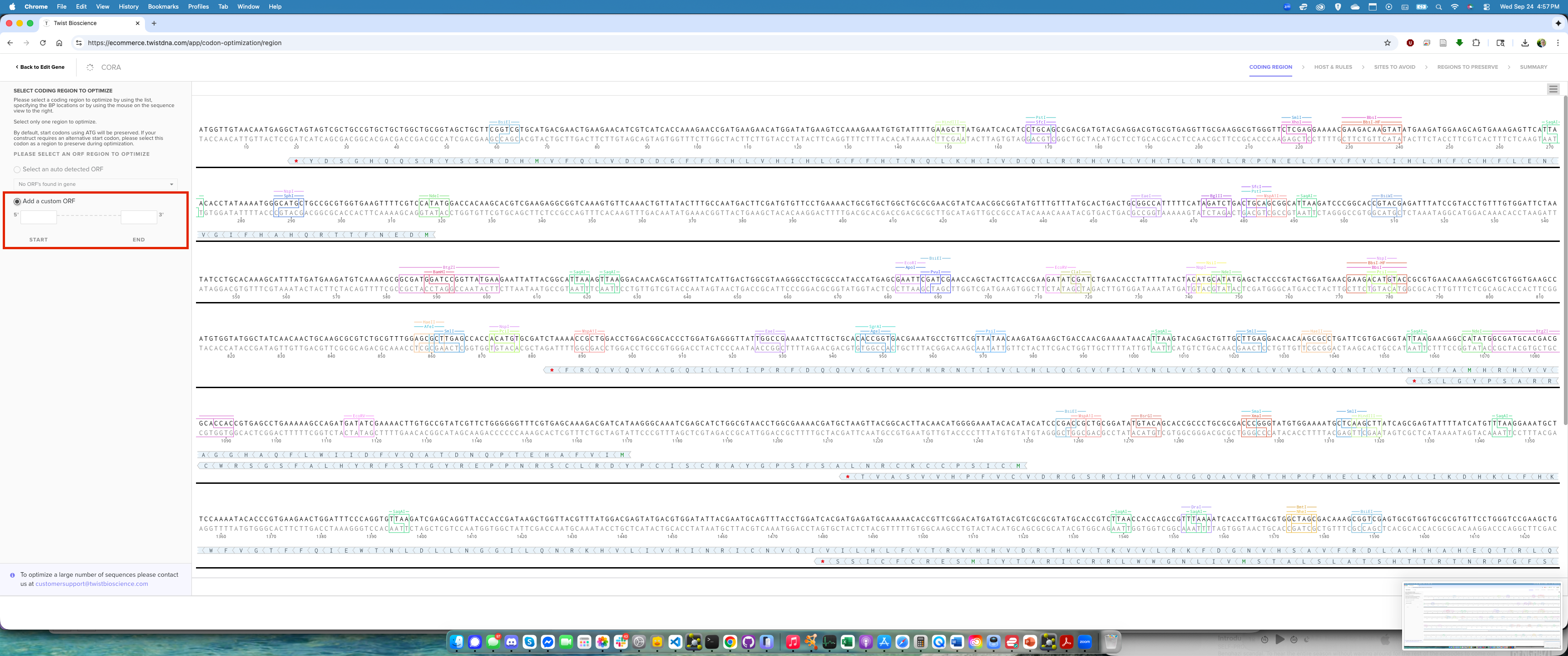 Ordering Genes from Twist Bioscience - Ian's Docs