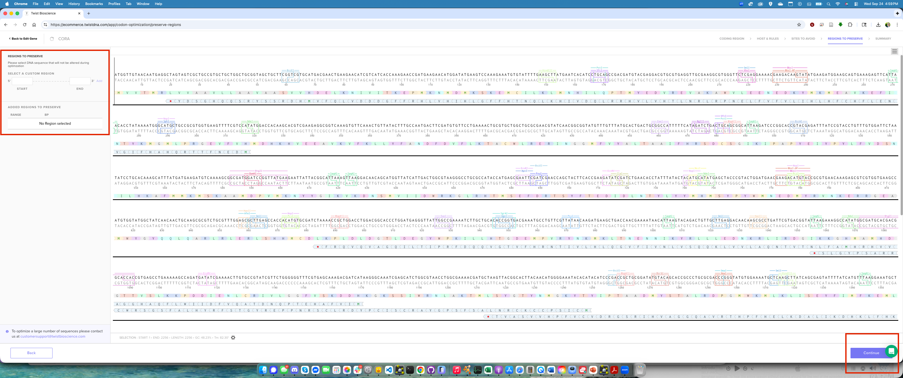 Ordering Genes from Twist Bioscience - Ian's Docs