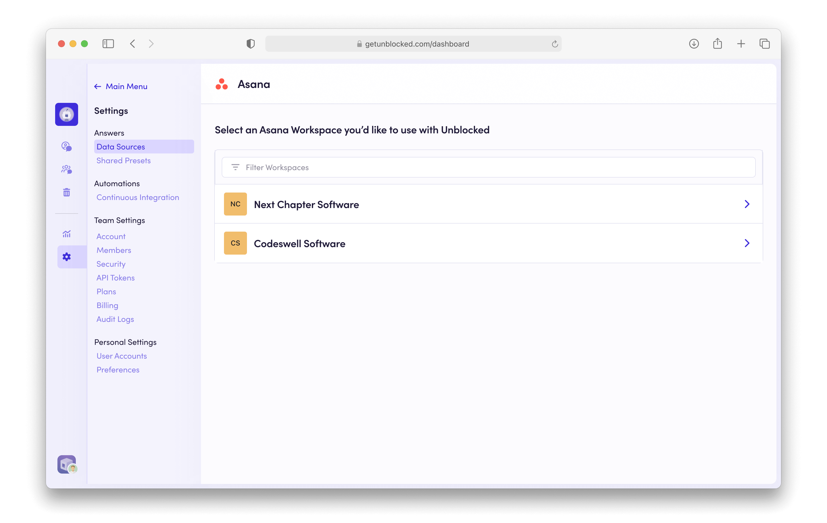add-asana-workspaces
