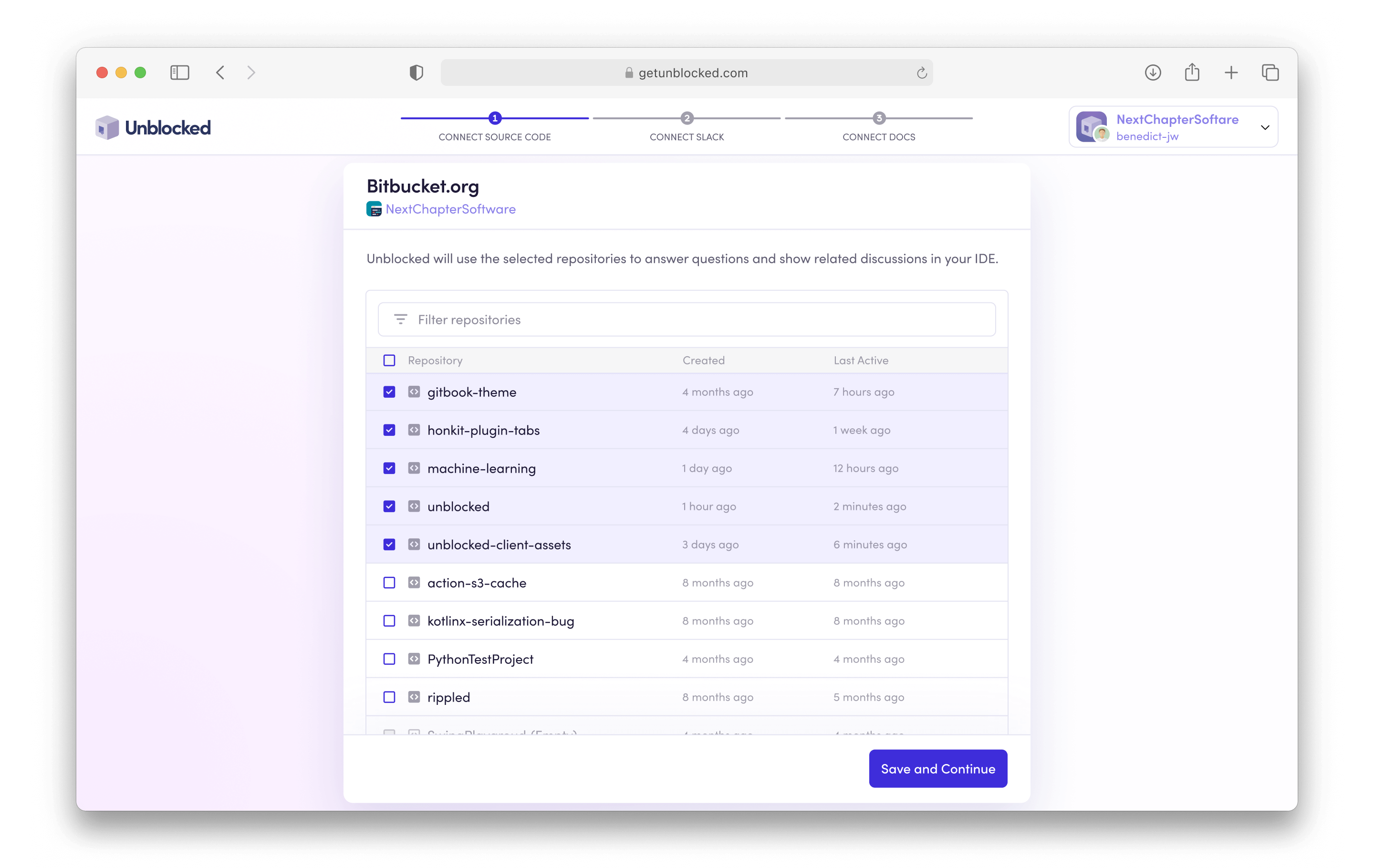 Bitbucket-repos-save