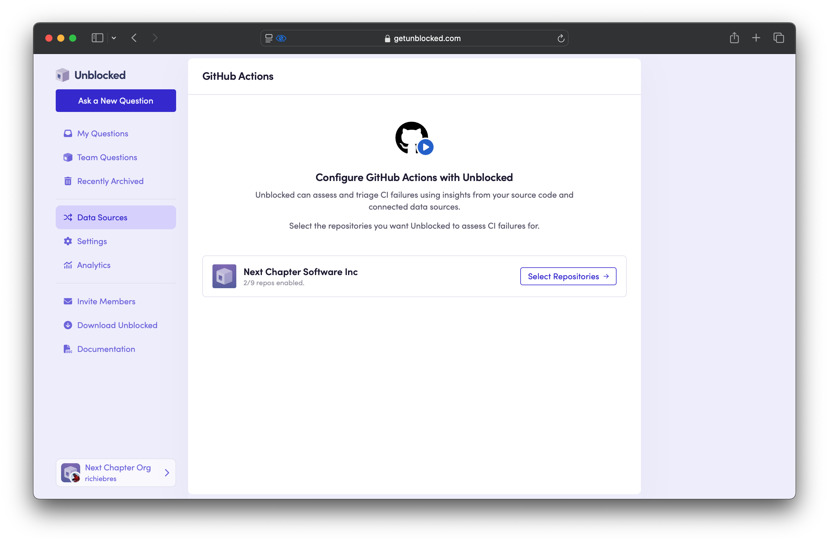 CI Configure GitHub
Actions