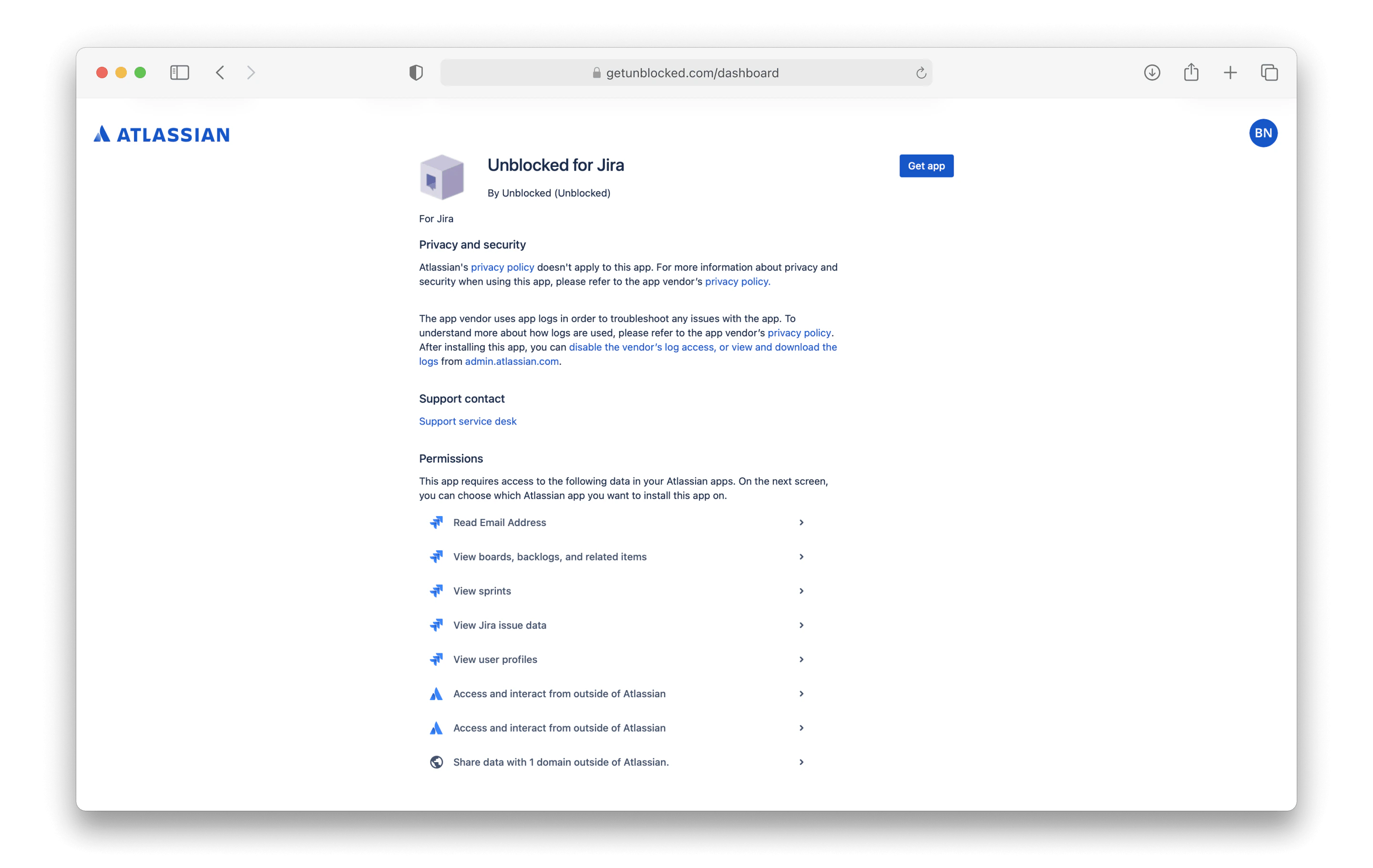 Jira-app
