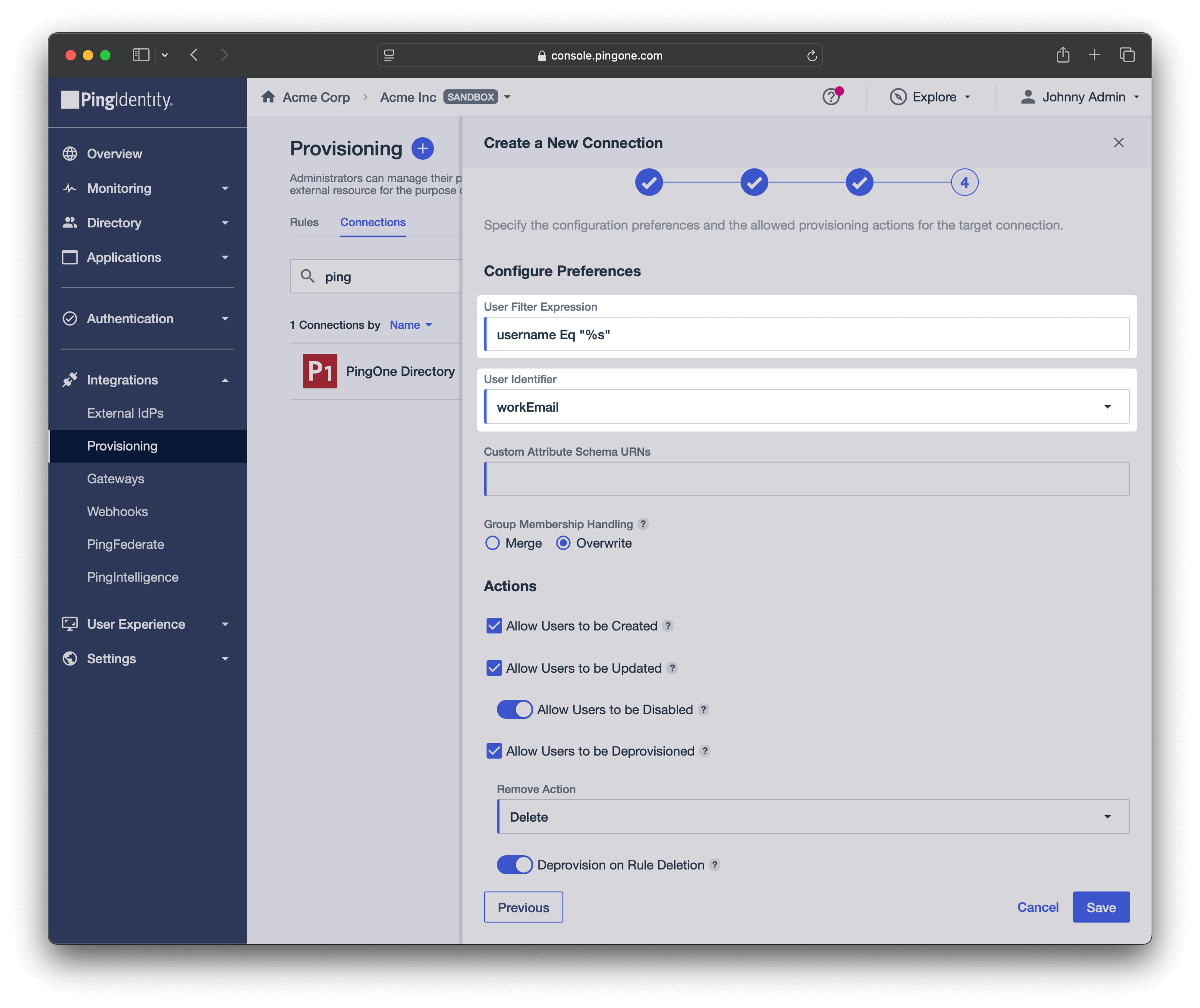 Configure Preferences