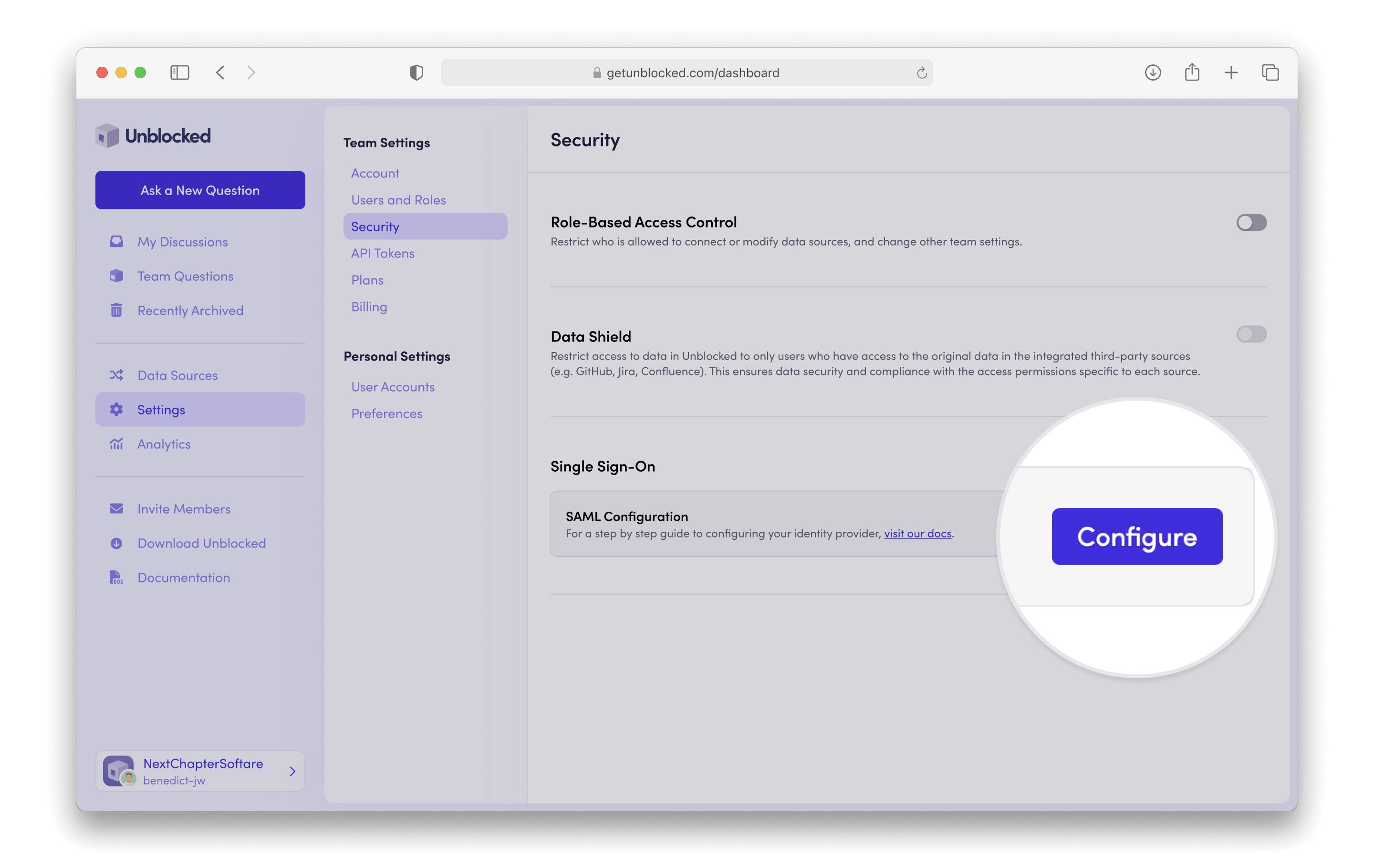 SSO Configuration