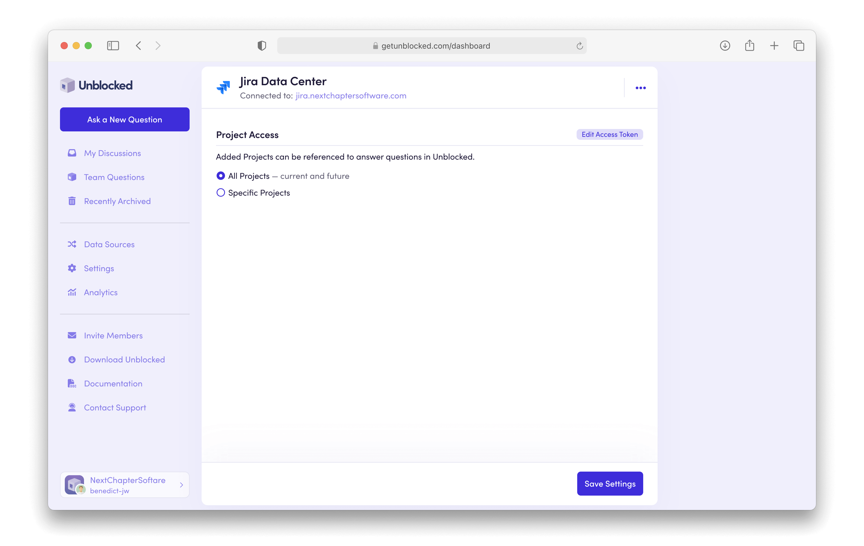 Jira-DC-projects