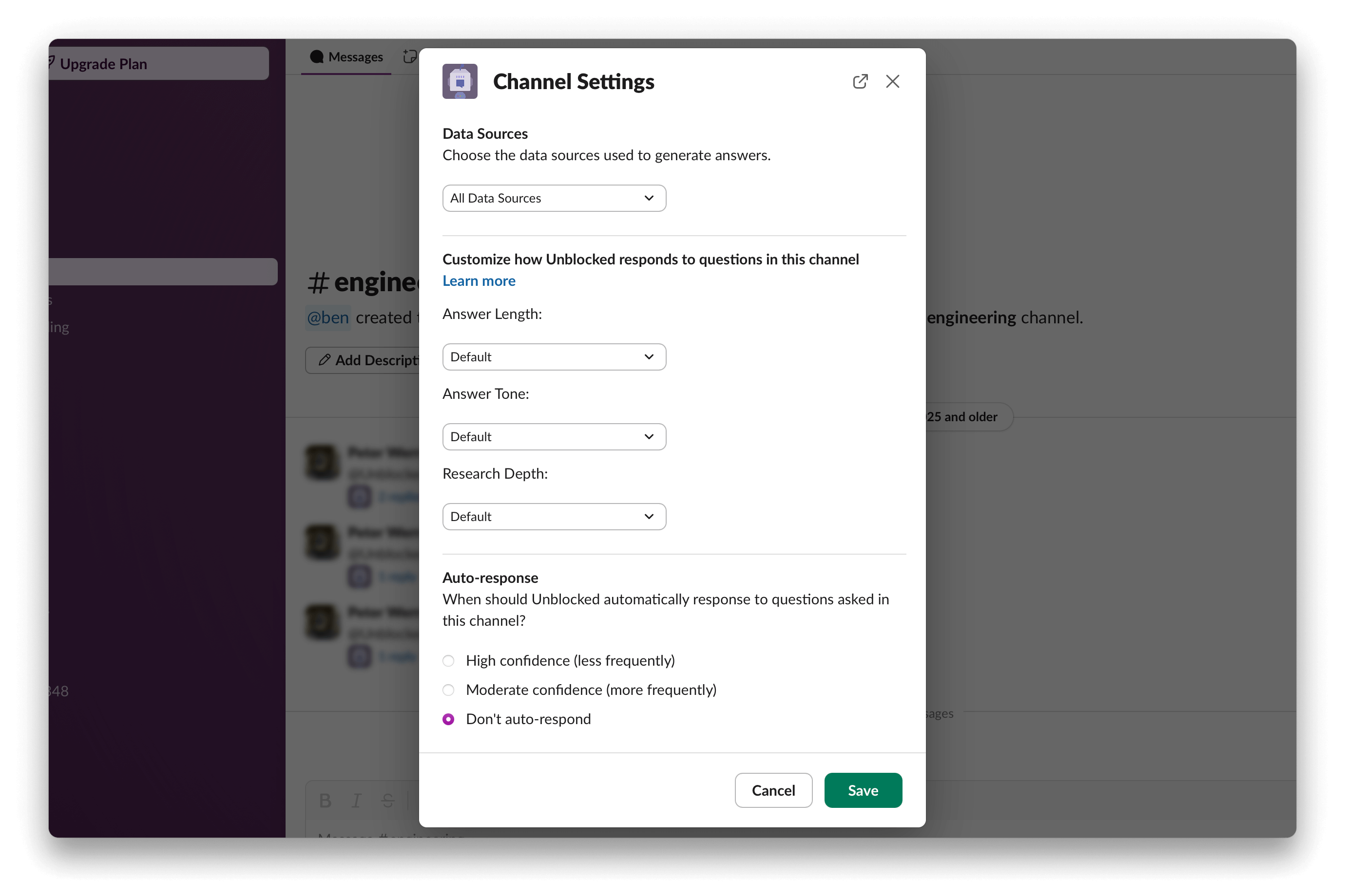 Slack-Channel-Preferences