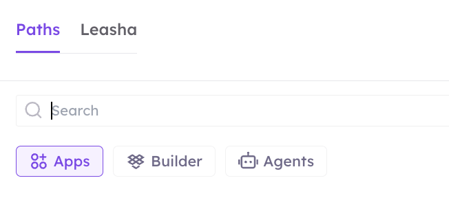 Paths panel tabs