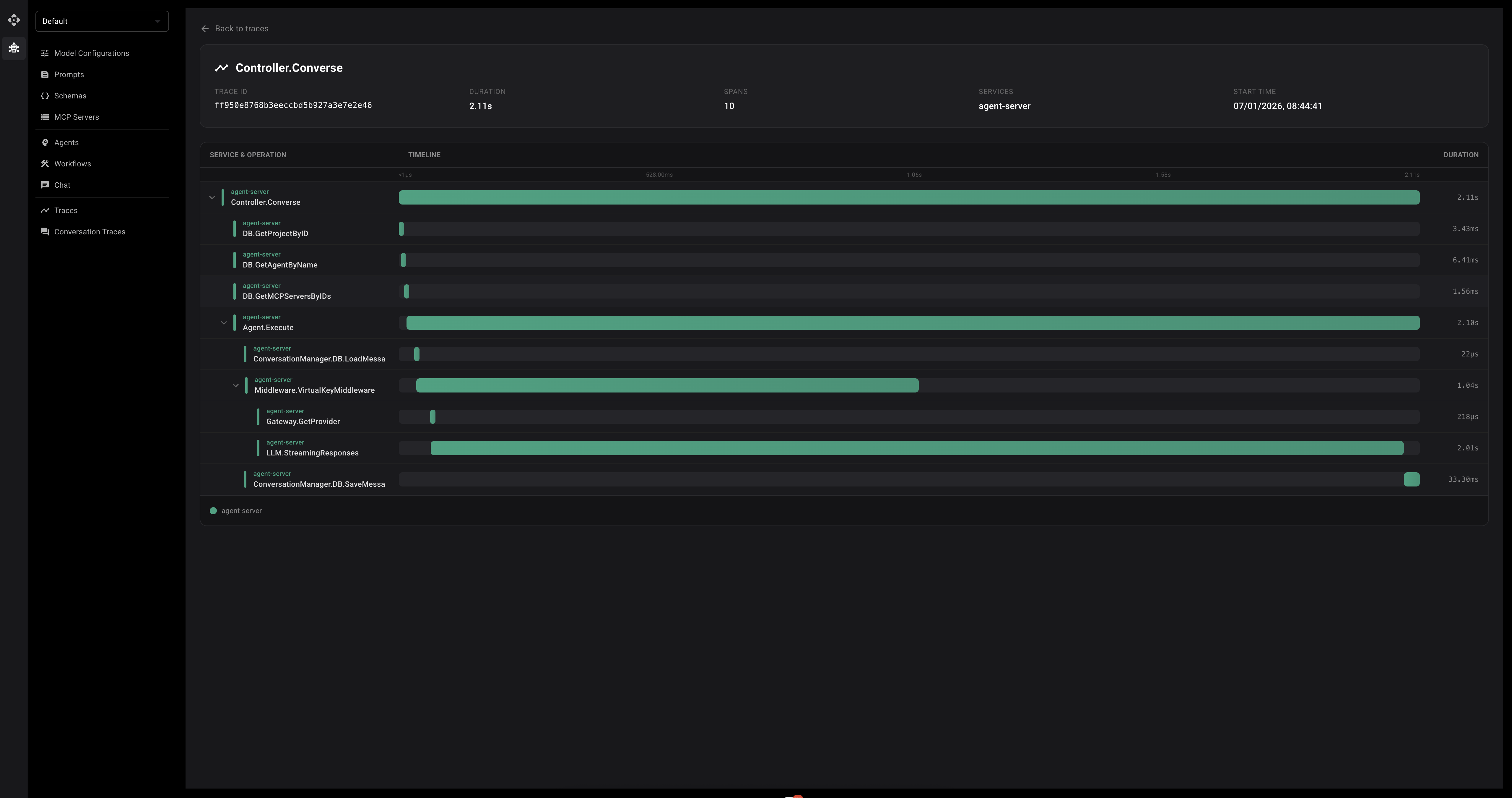 Agent Traces and Observability