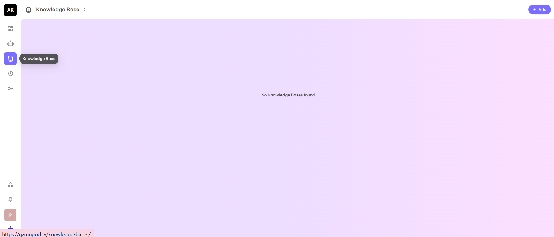 Knowledge Base Step 1