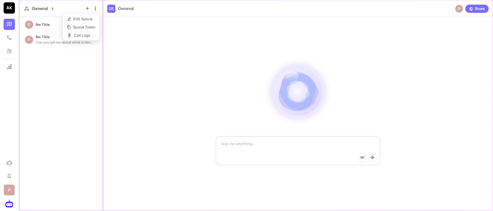 Three Dots Menu Screenshot