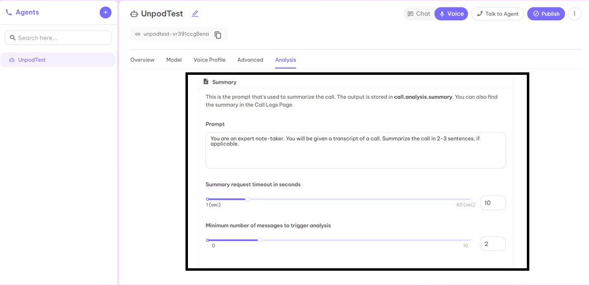 Agent Analysis Step 1