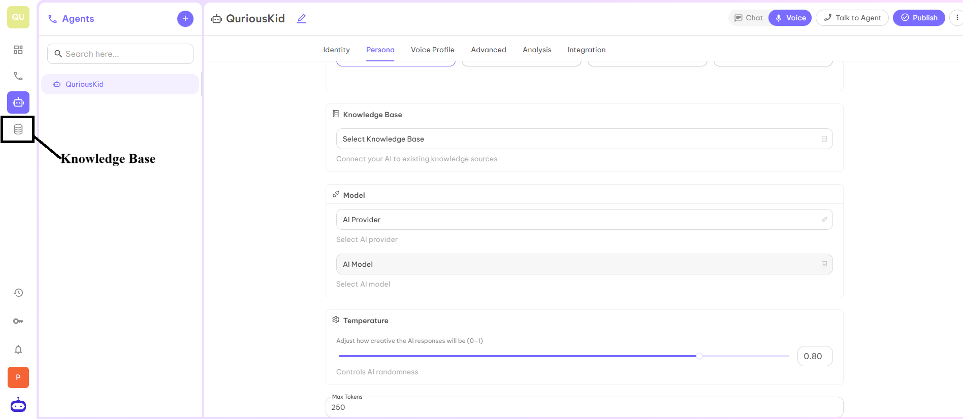 Knowledge Base Step 1