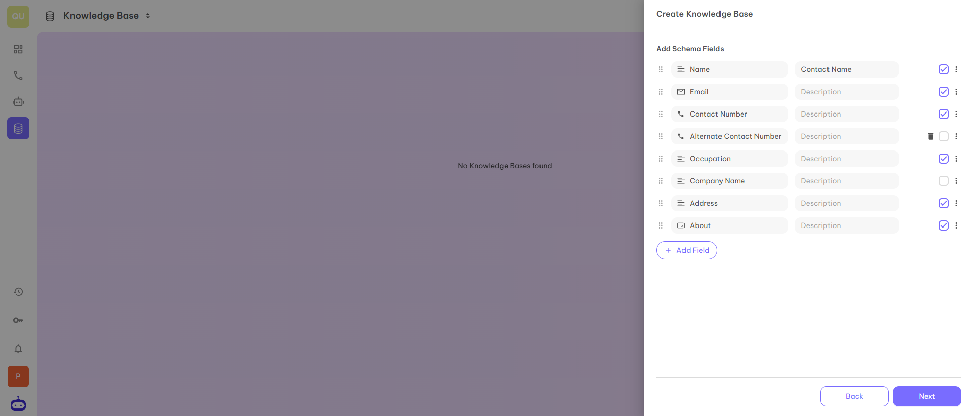 Knowledge Base Step 4