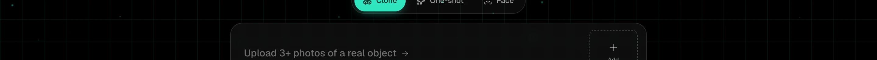The workspace header