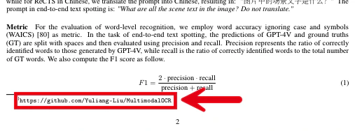 Hyperlinked text example