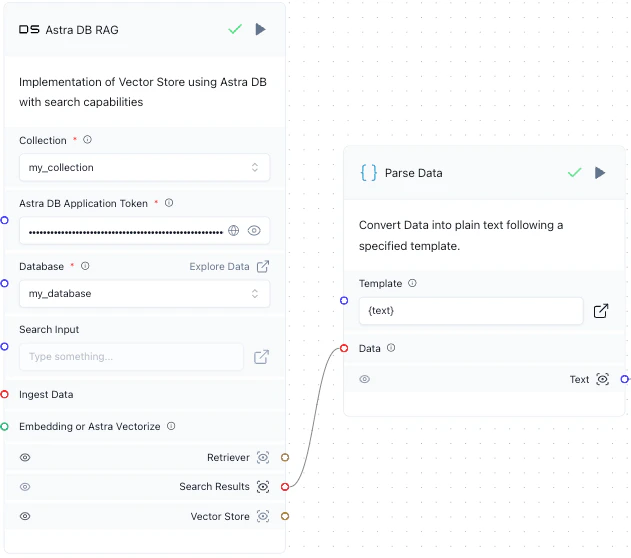 Parse Data component