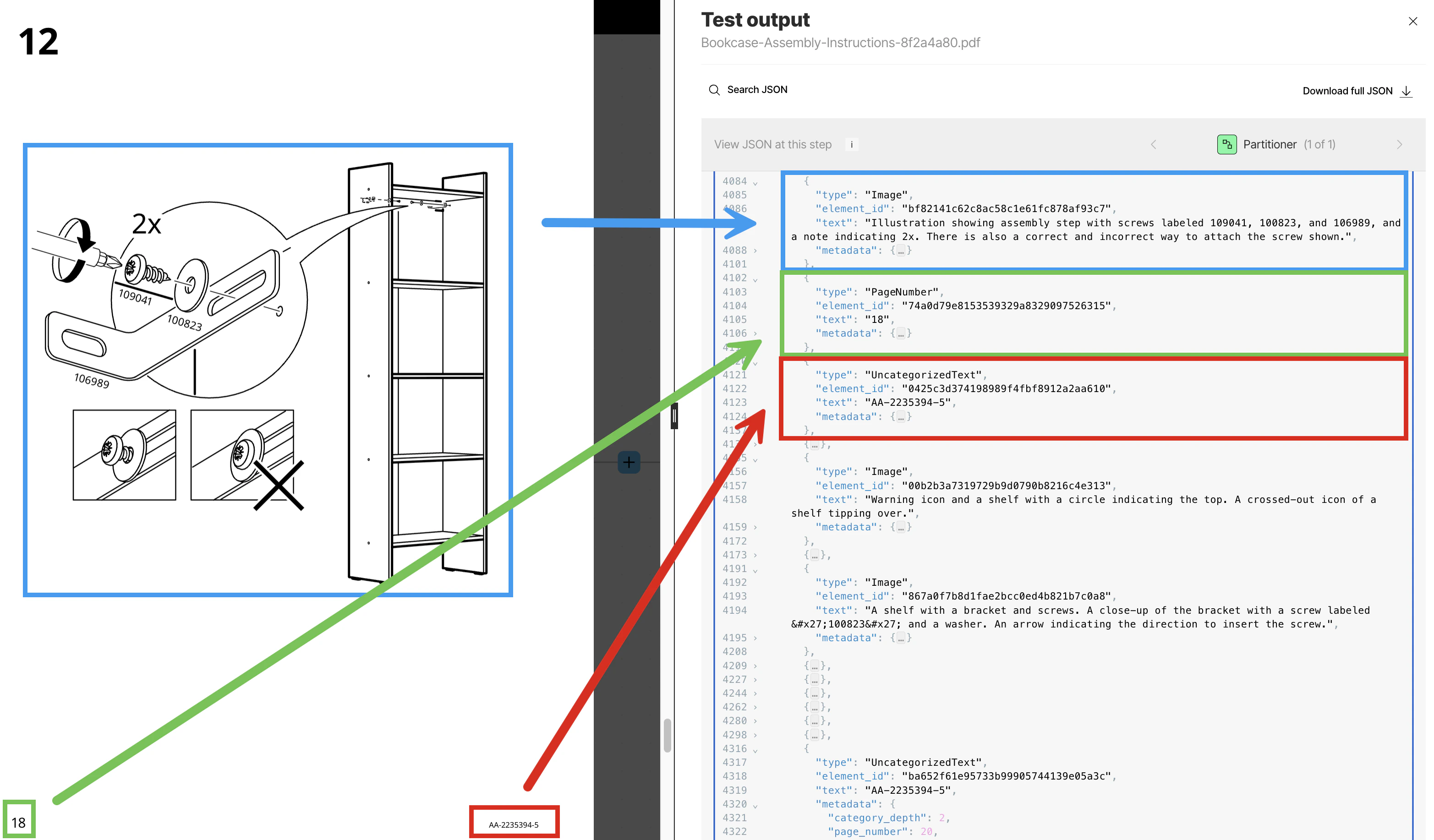 Bookcase instructions