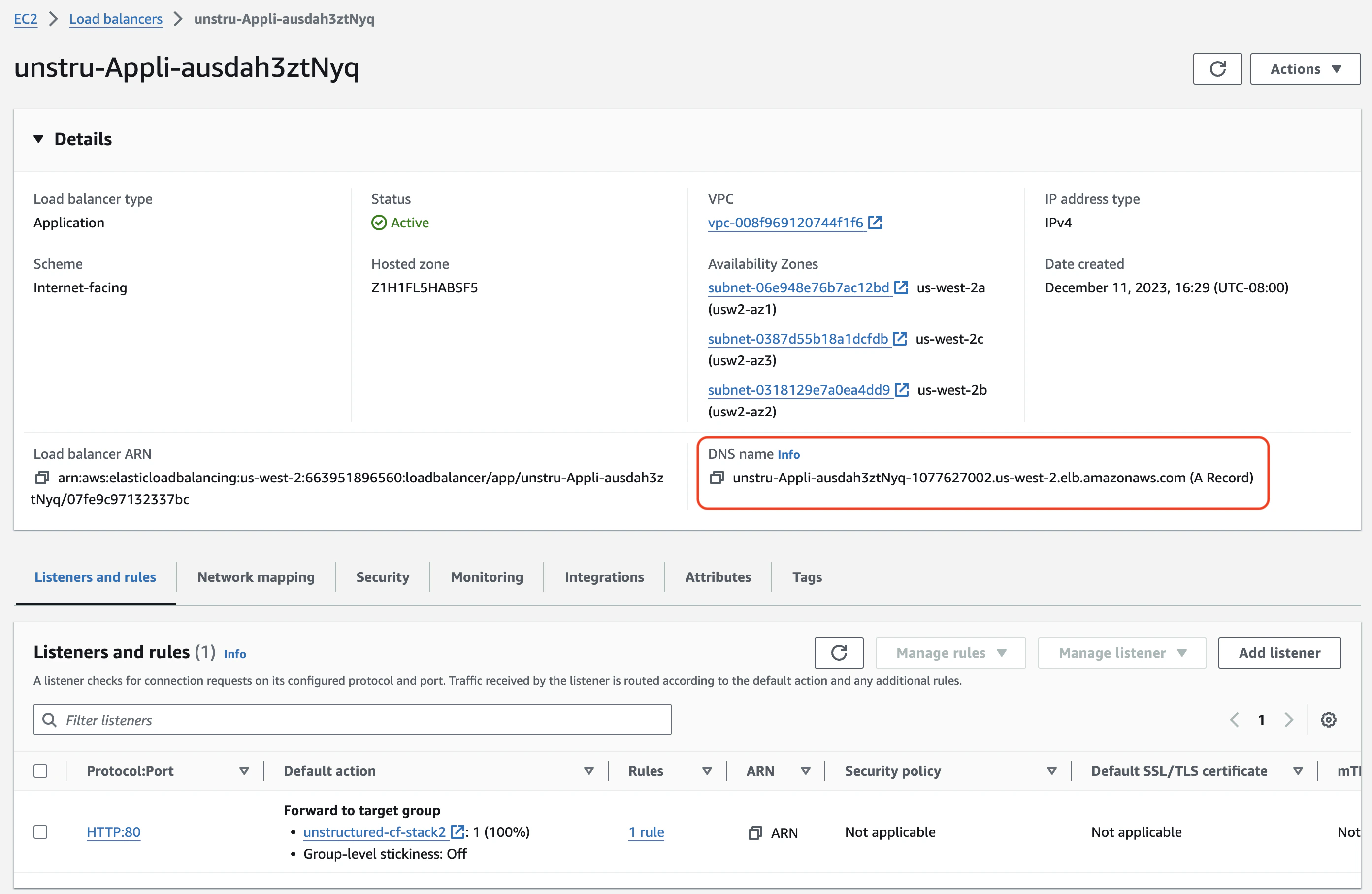 Unstructured API Endpoint