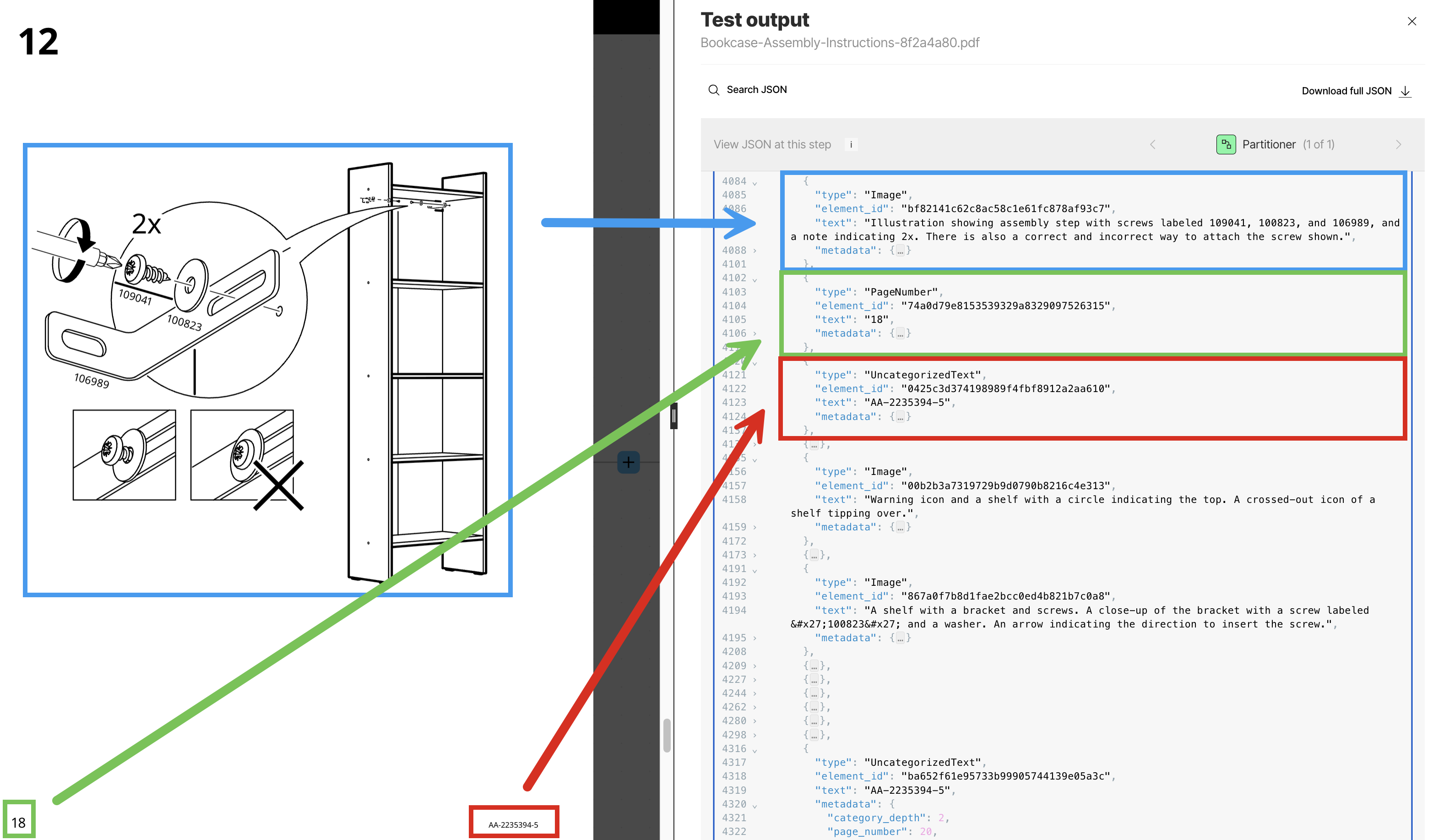 Bookcase instructions