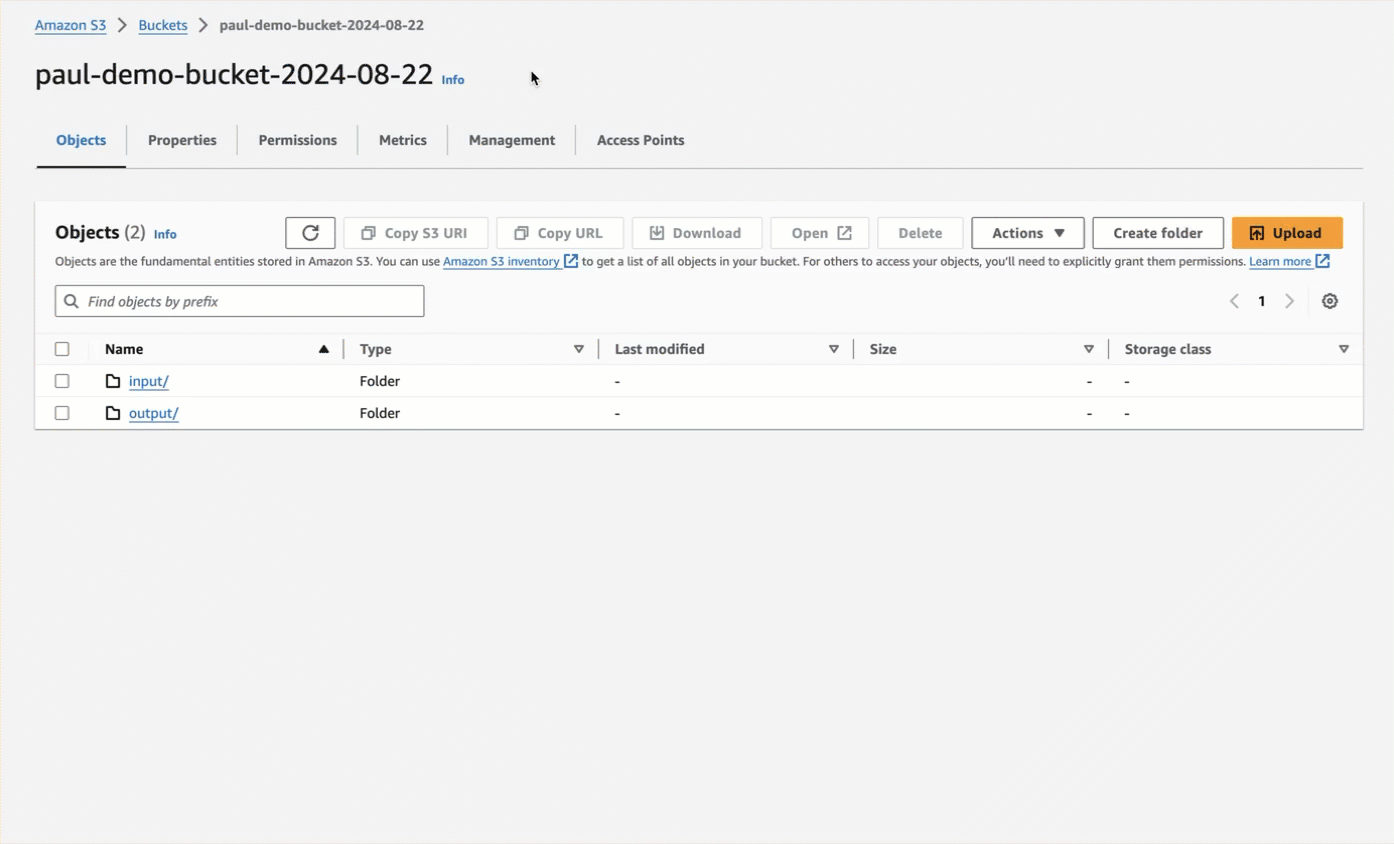 Enable authenticated bucket access
